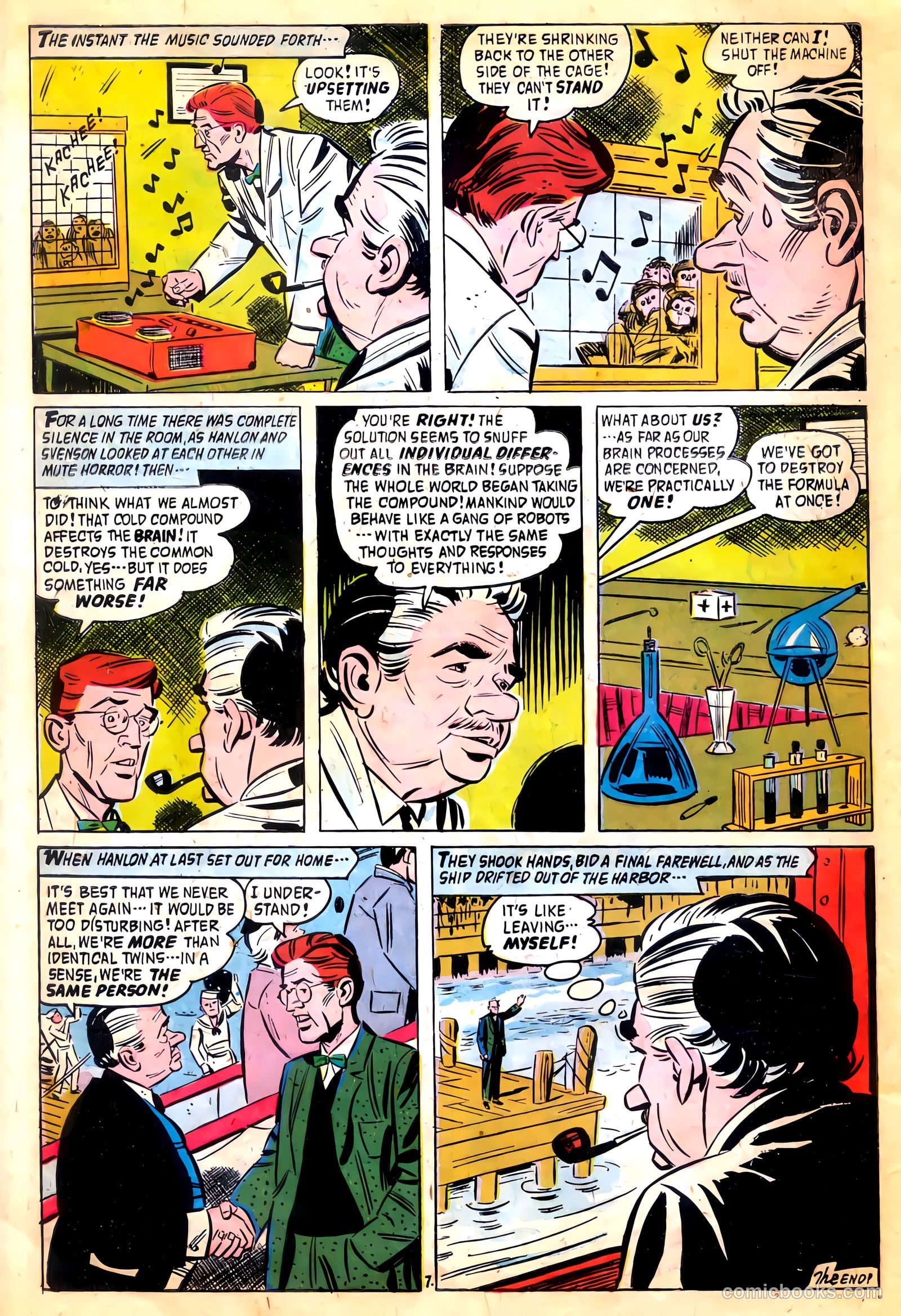 Forbidden Worlds #58 (1957) — page 32 of 36