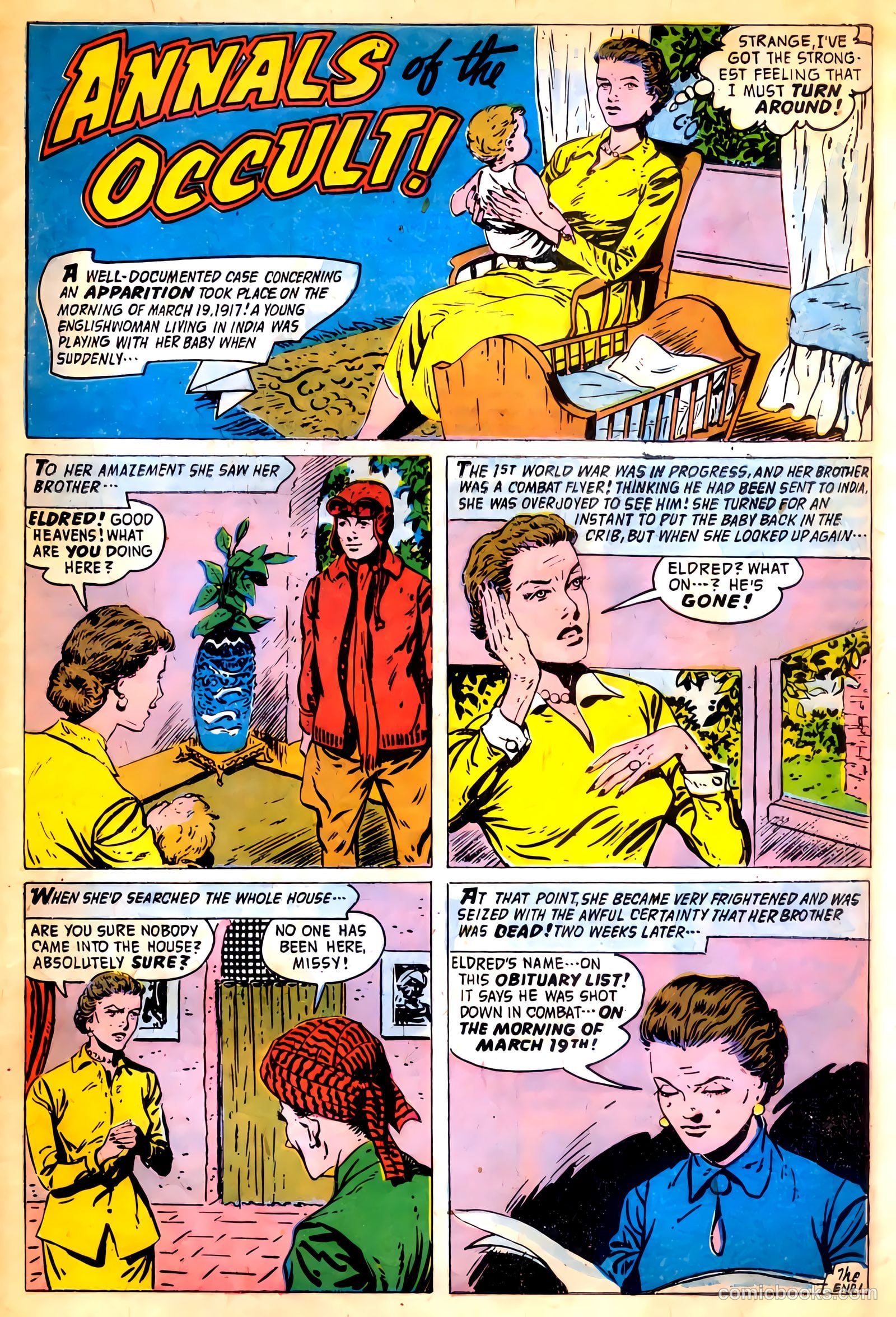 Forbidden Worlds #58 (1957) — page 33 of 36