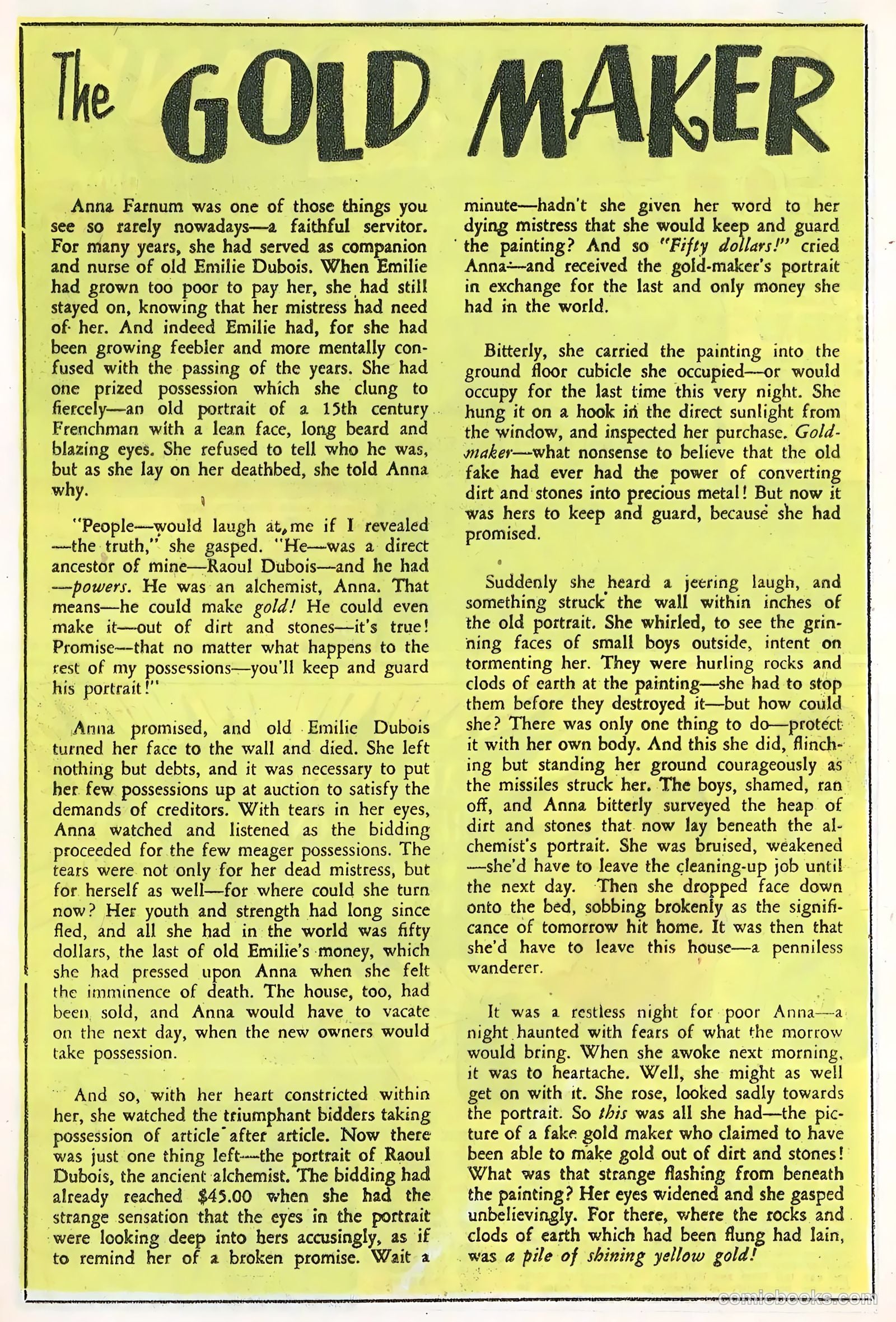 Forbidden Worlds #59 (1957) — page 12 of 36