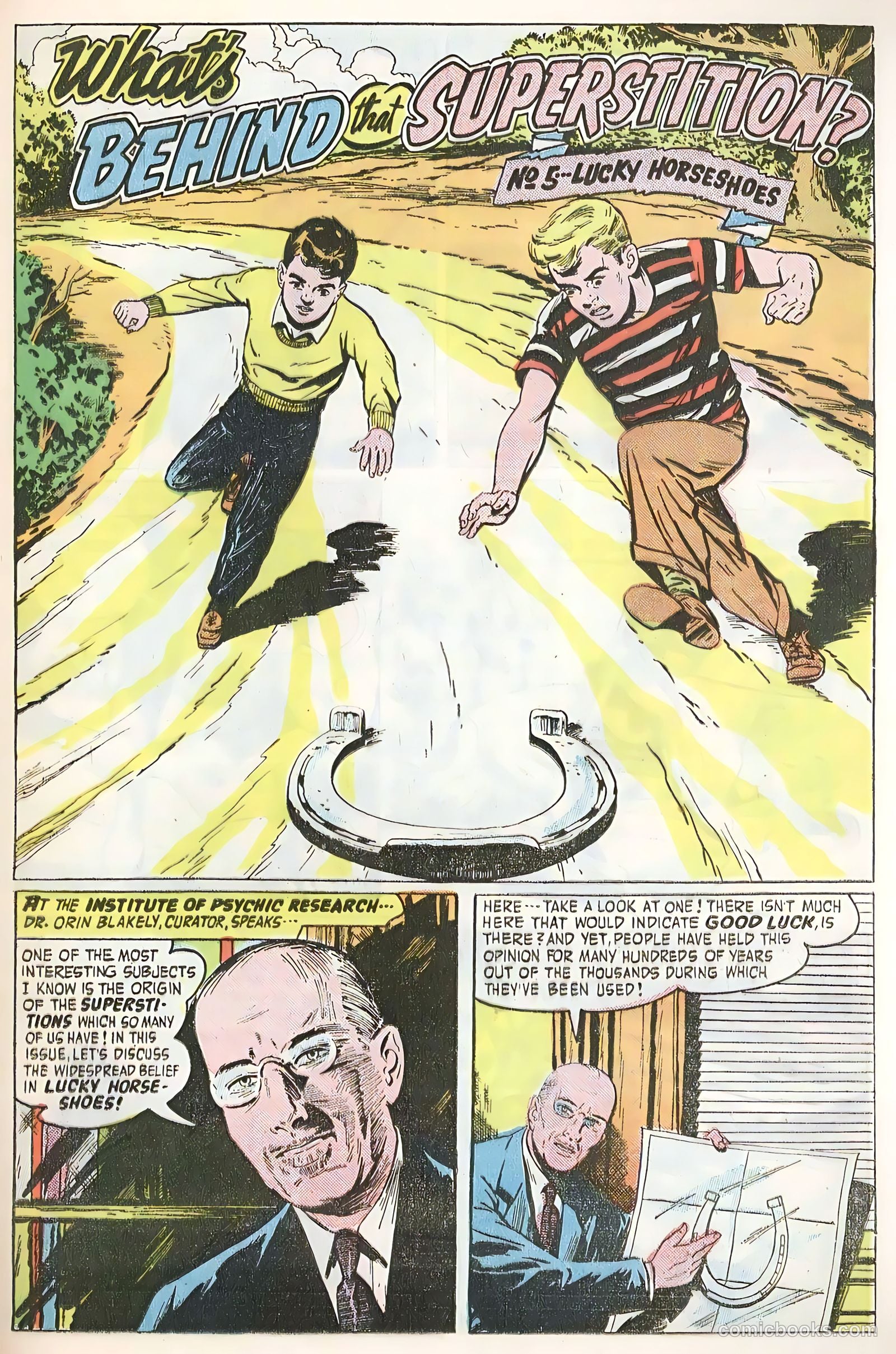 Forbidden Worlds #59 (1957) — page 23 of 36