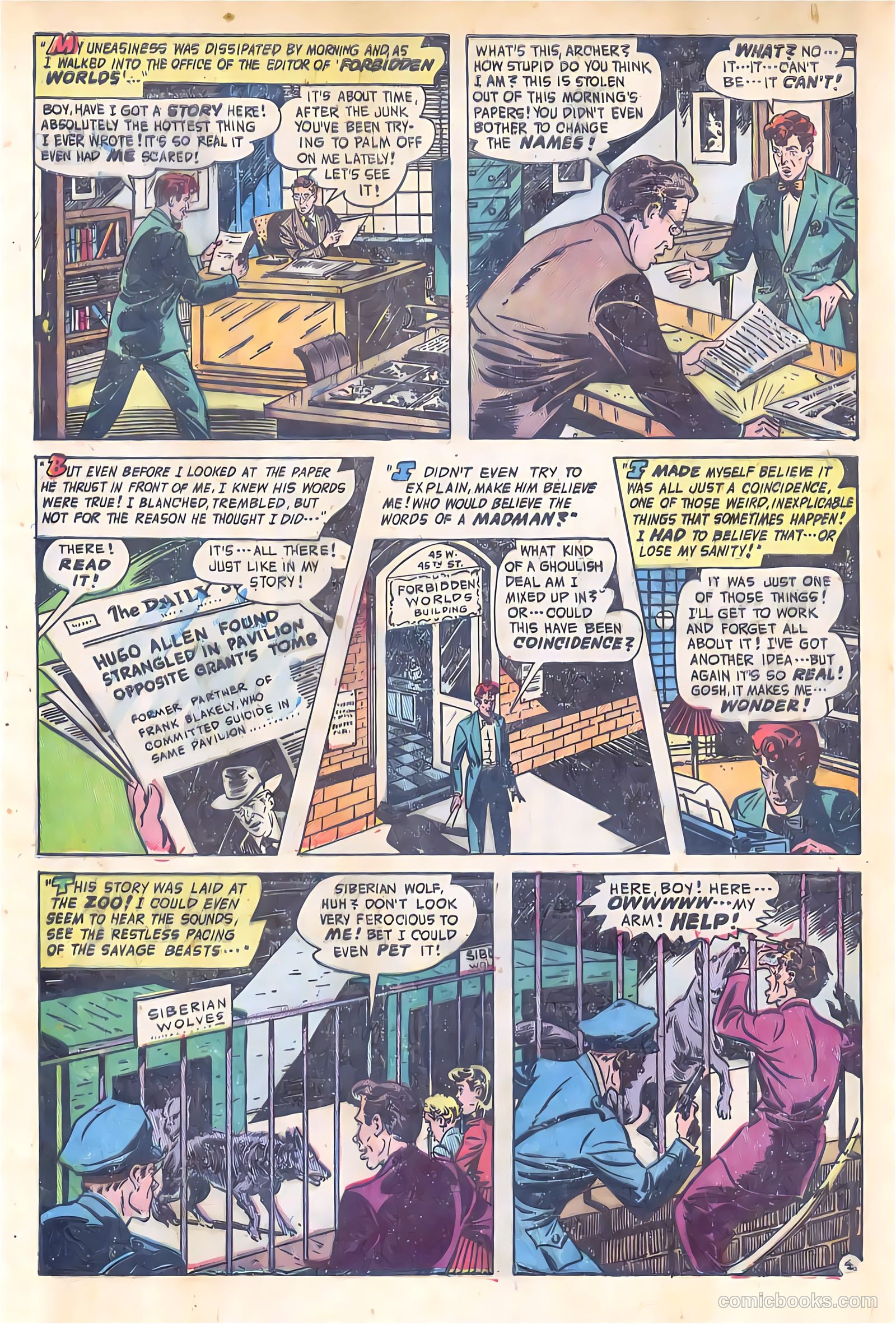 Forbidden Worlds #6 (1952) — page 31 of 45