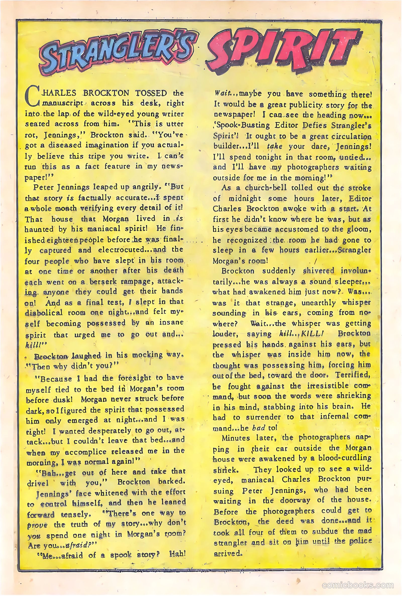 Forbidden Worlds #6 (1952) — page 36 of 45