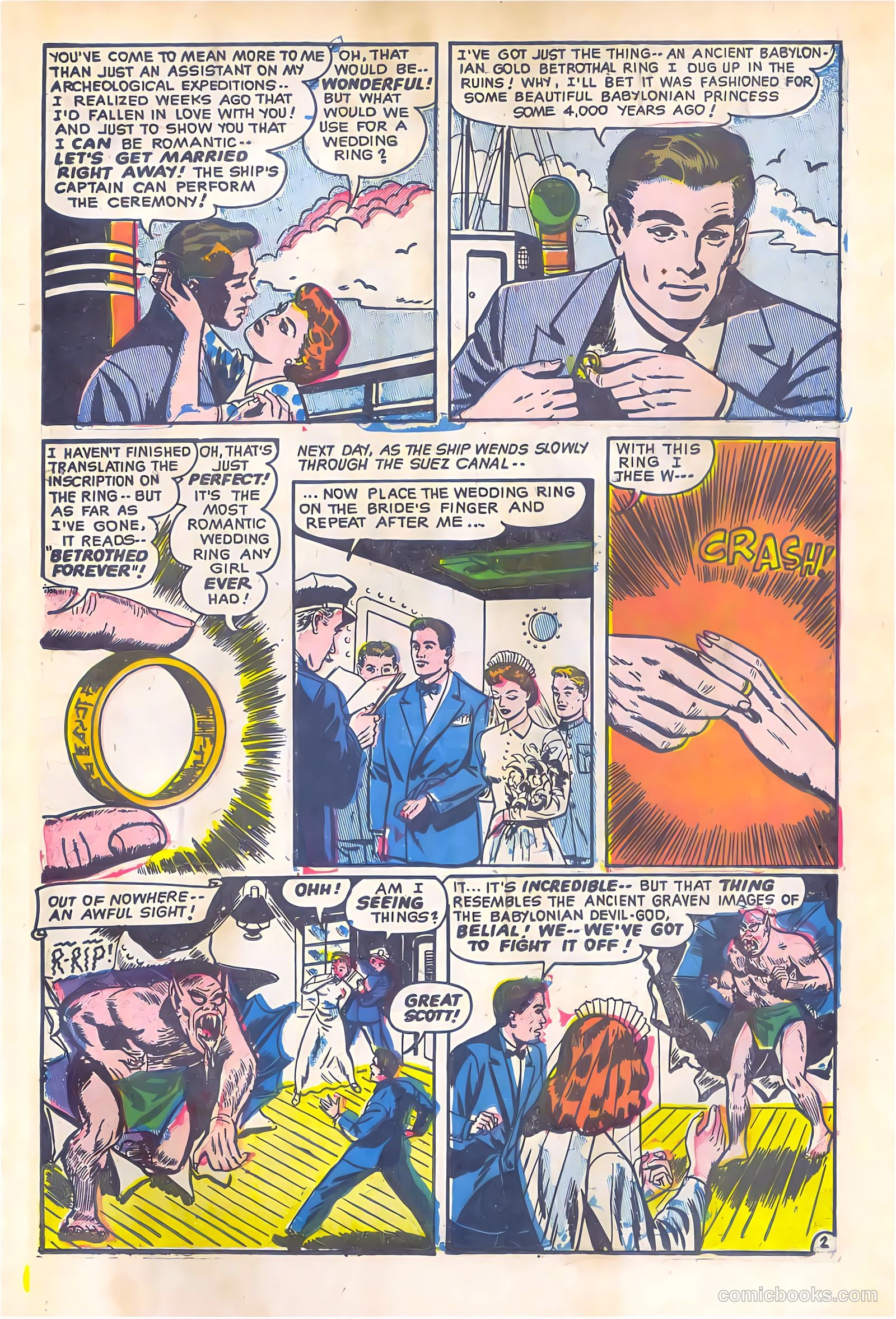 Forbidden Worlds #6 (1952) — page 38 of 45