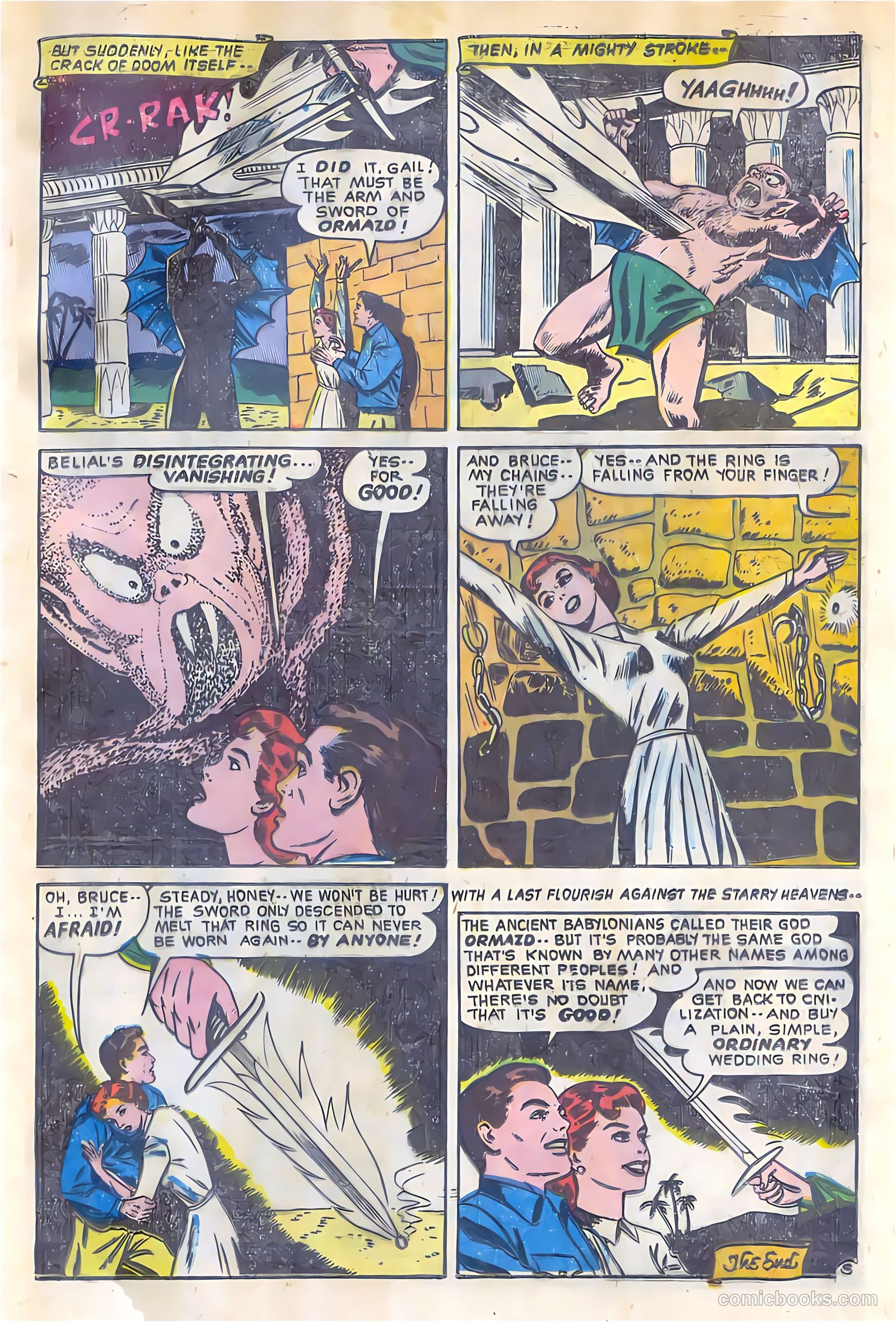 Forbidden Worlds #6 (1952) — page 42 of 45