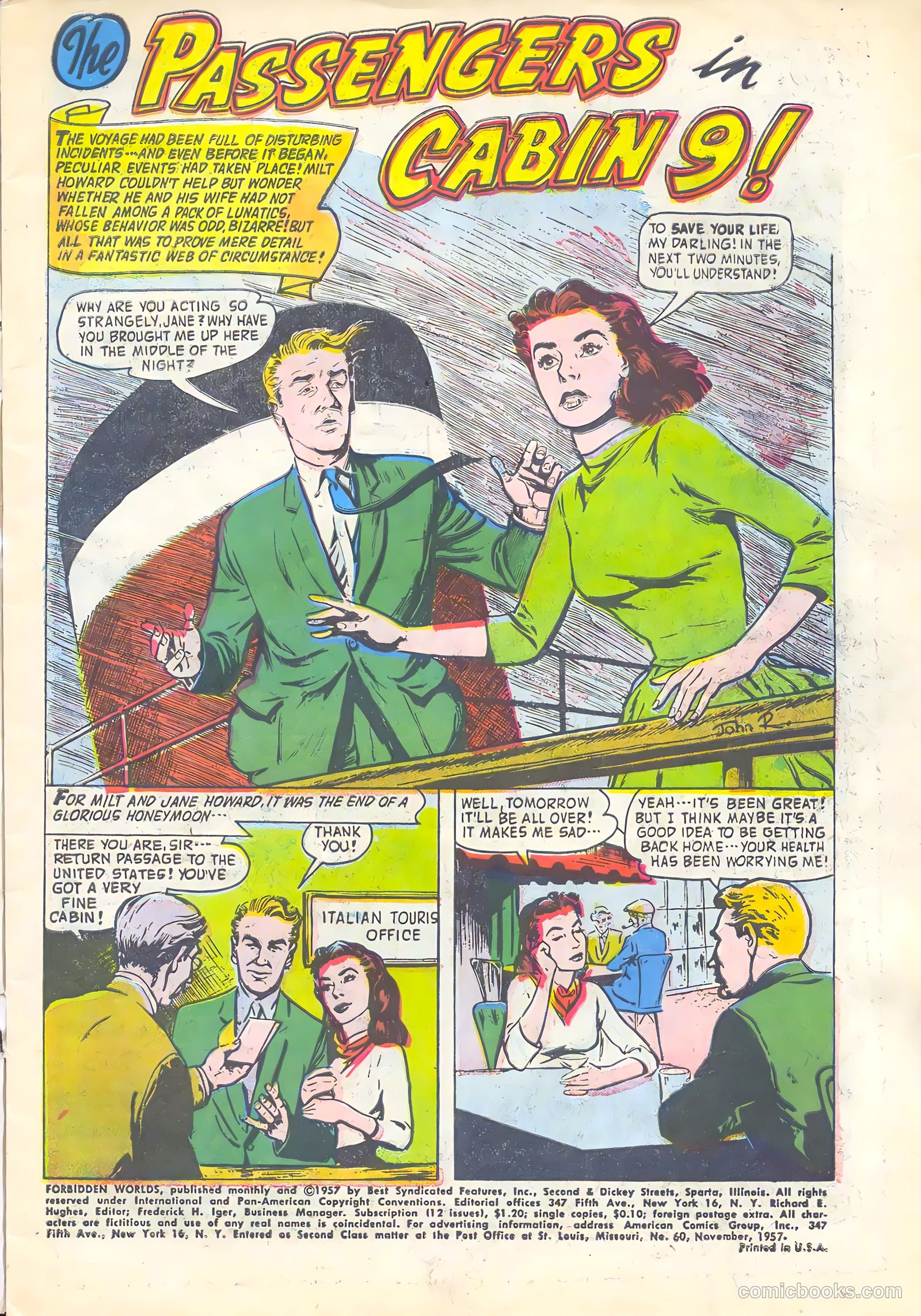 Forbidden Worlds #60 (1957) — page 3 of 36