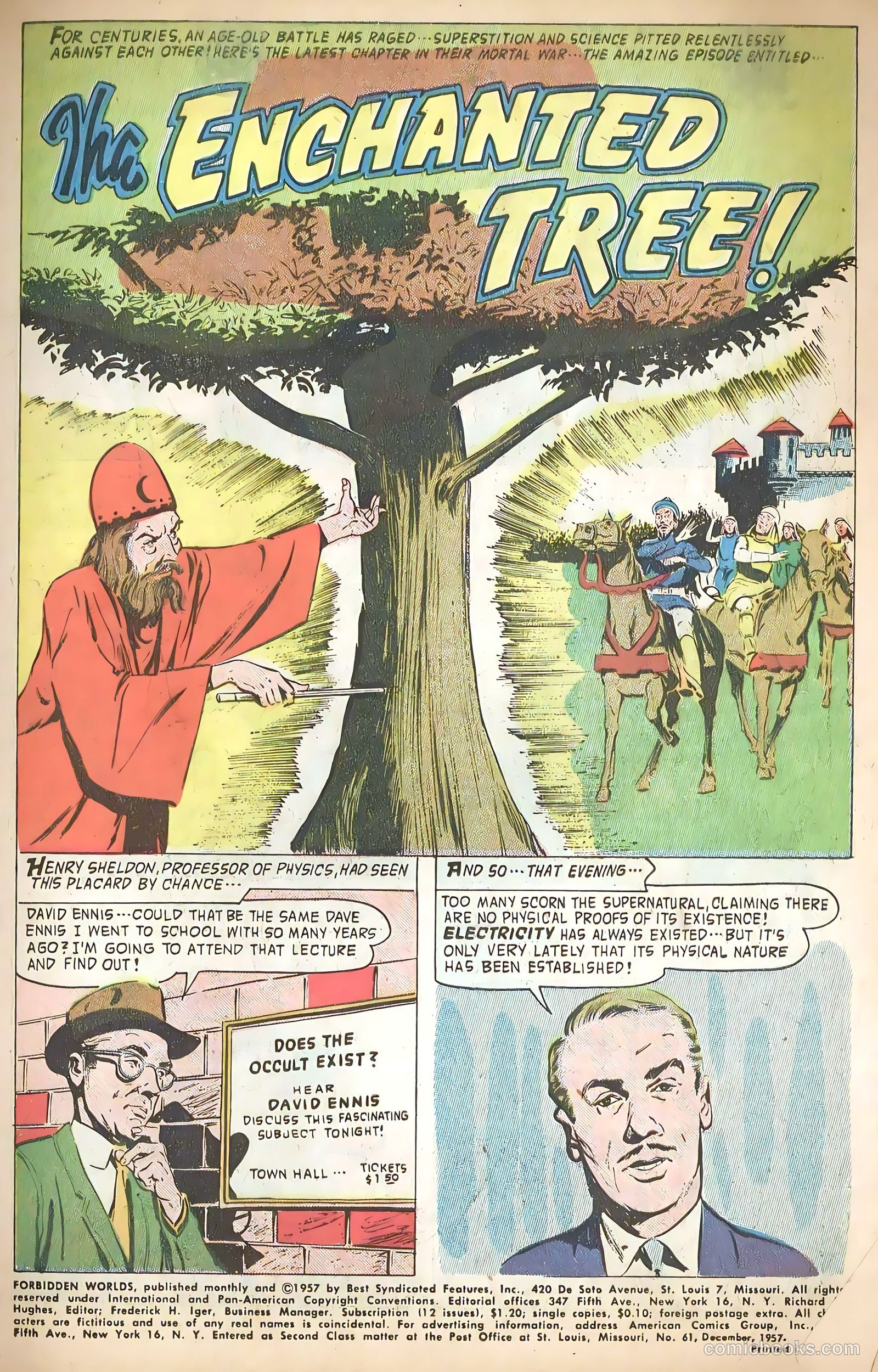 Forbidden Worlds #61 (1957) — page 3 of 36