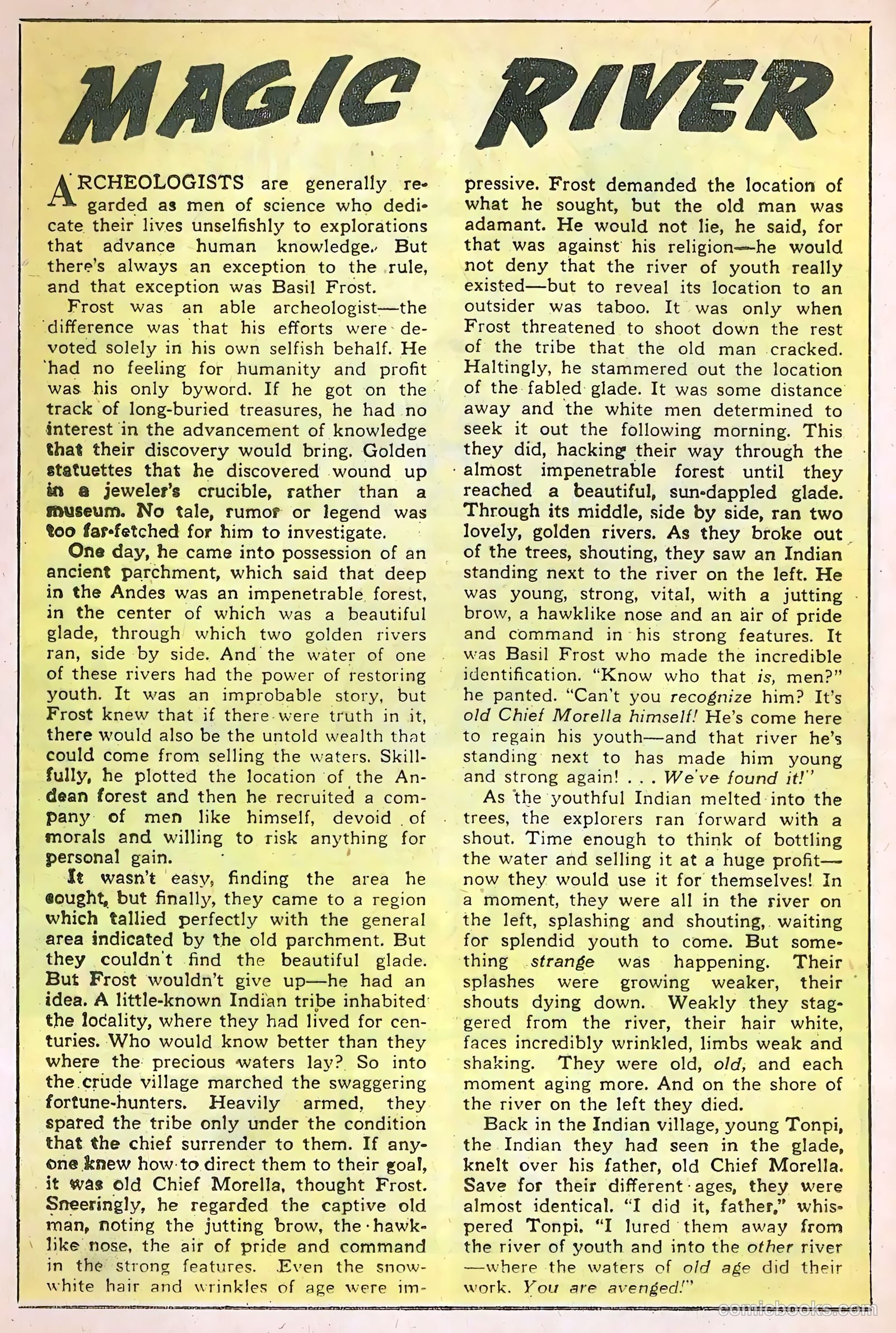 Forbidden Worlds #61 (1957) — page 12 of 36