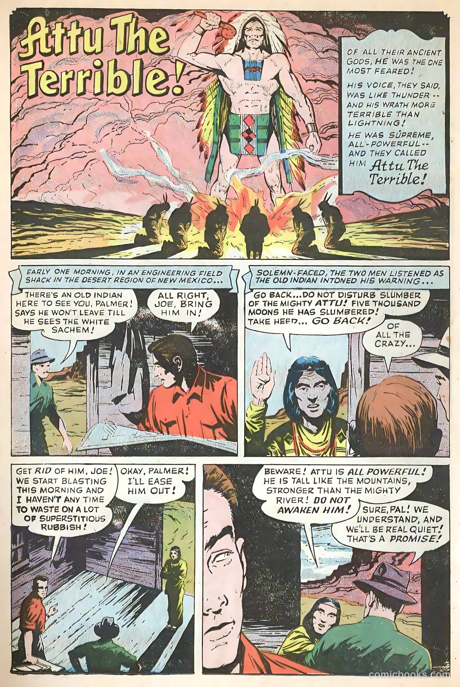 Forbidden Worlds #61 (1957) — page 17 of 36