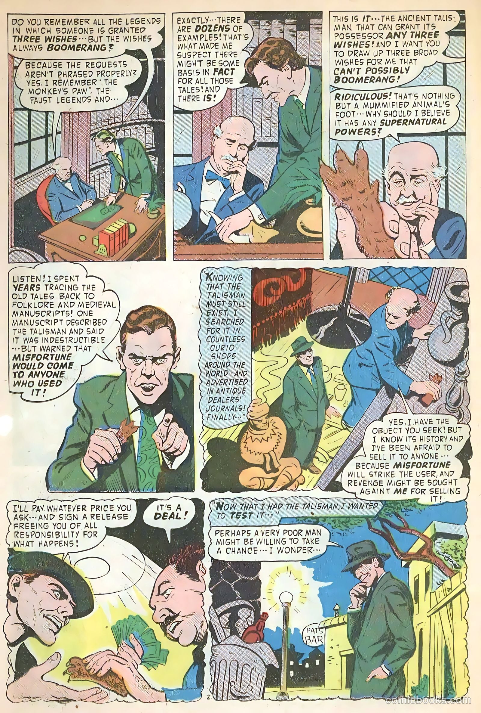 Forbidden Worlds #61 (1957) — page 22 of 36