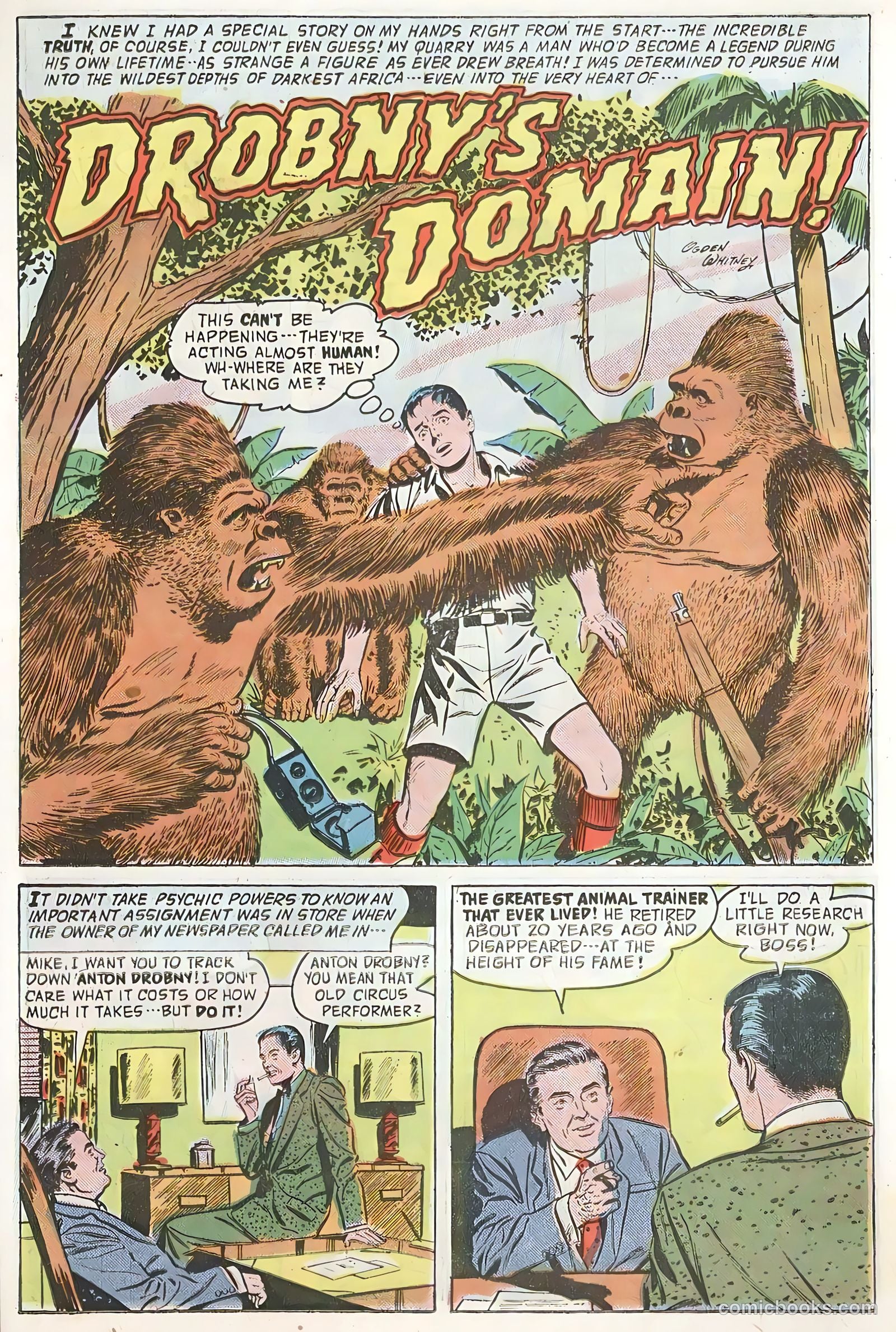 Forbidden Worlds #62 (1958) — page 25 of 36
