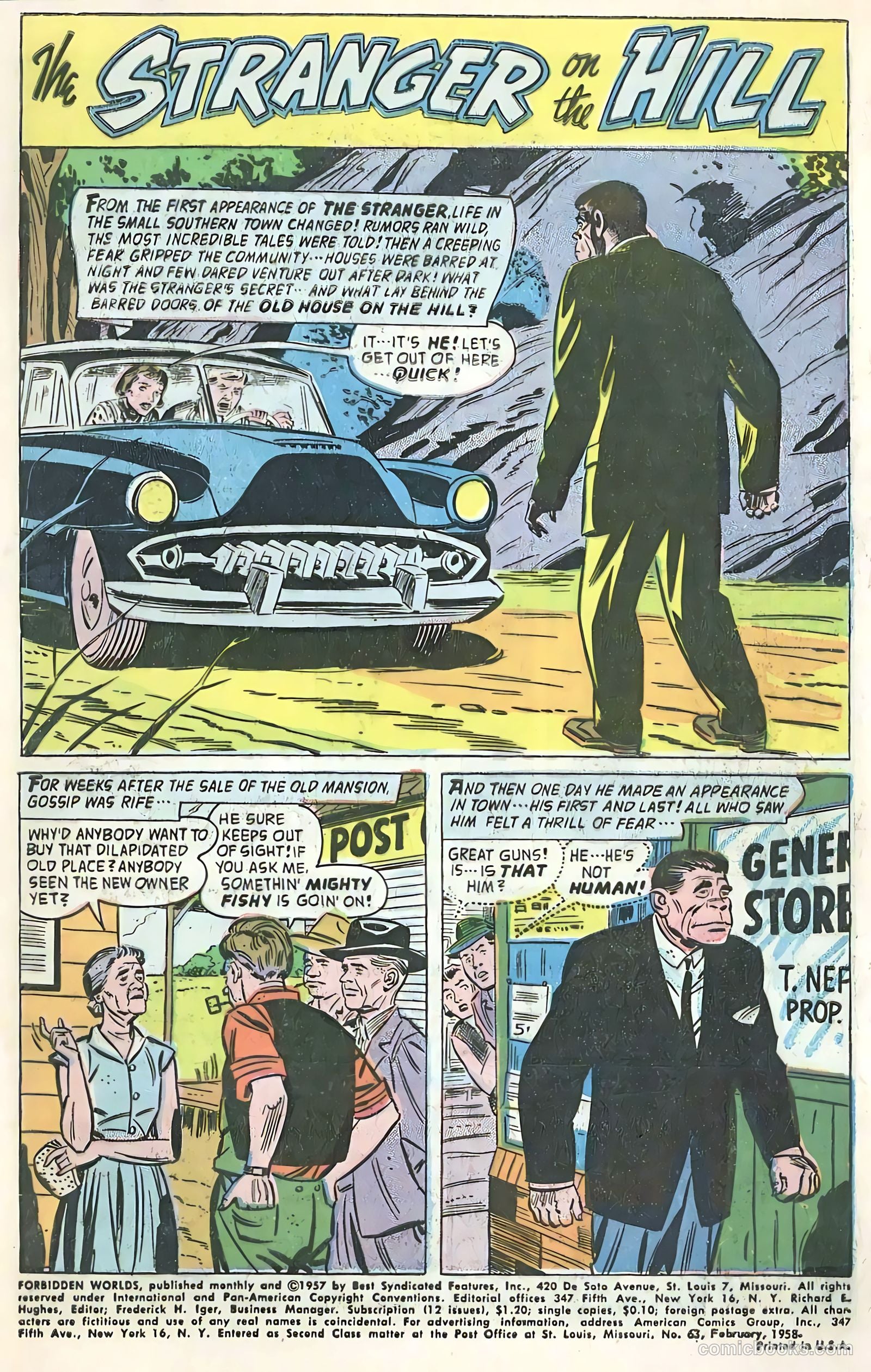 Forbidden Worlds #63 (1958) — page 3 of 36