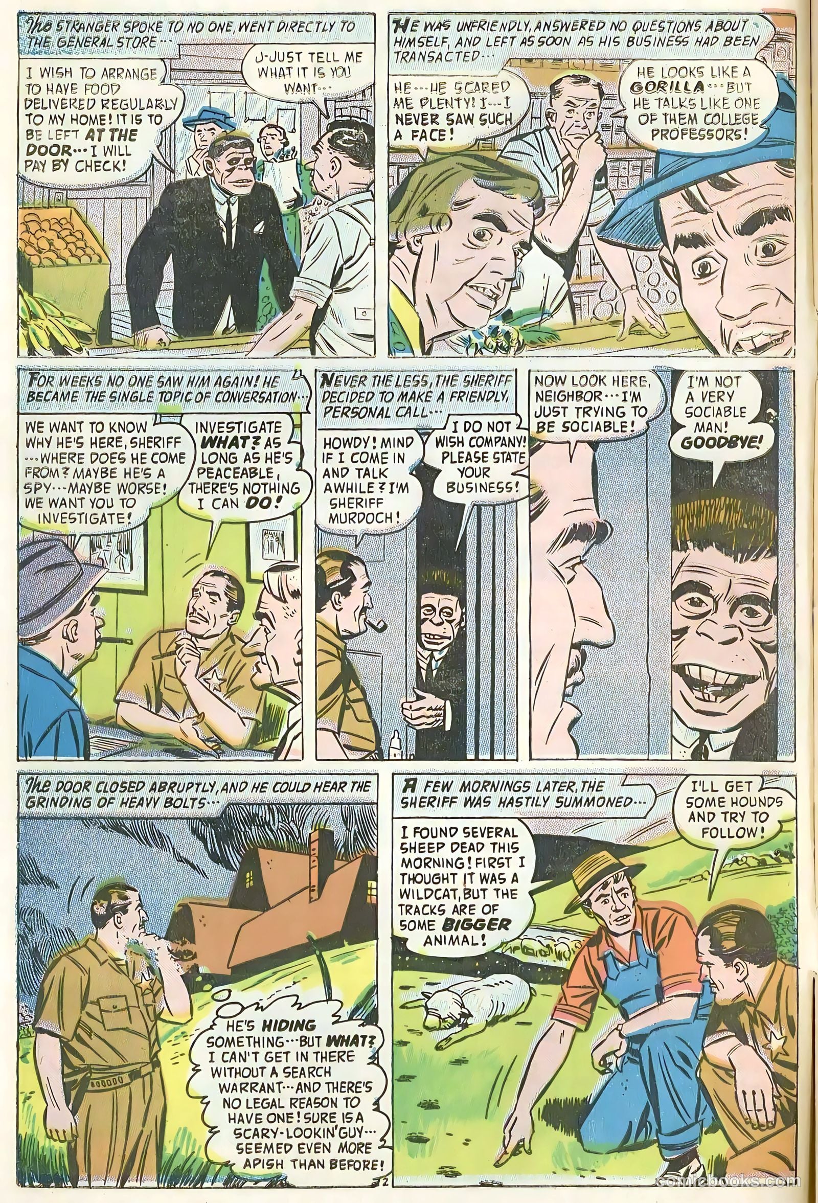 Forbidden Worlds #63 (1958) — page 4 of 36