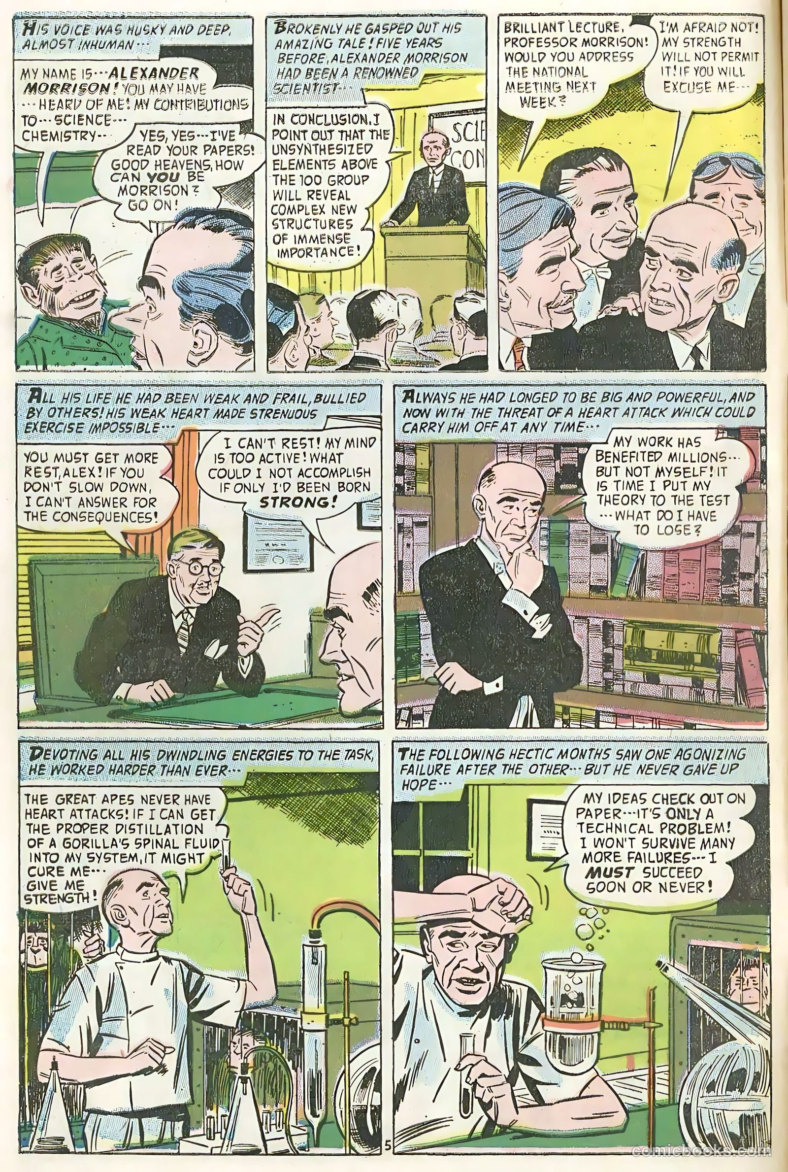 Forbidden Worlds #63 (1958) — page 8 of 36