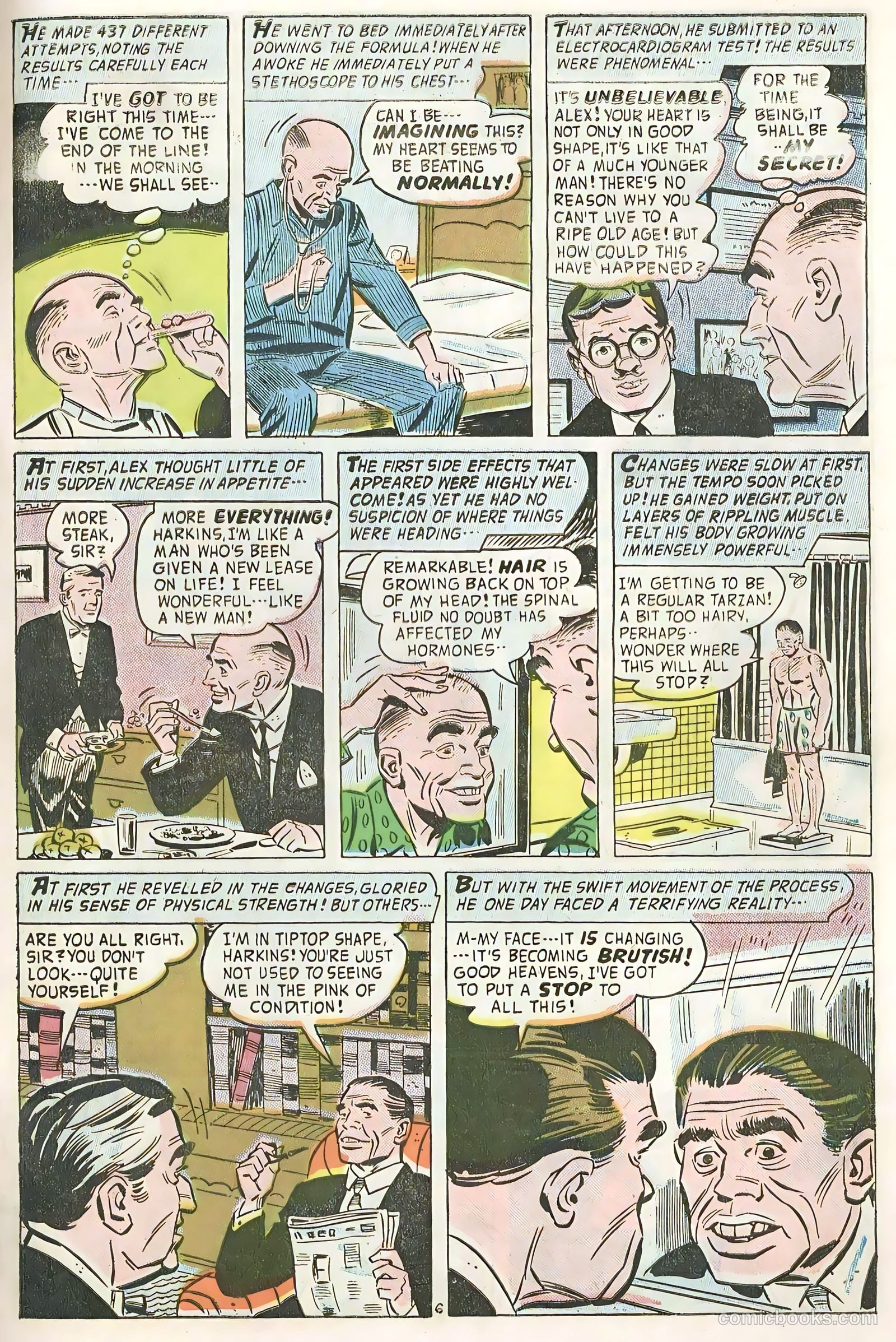 Forbidden Worlds #63 (1958) — page 9 of 36