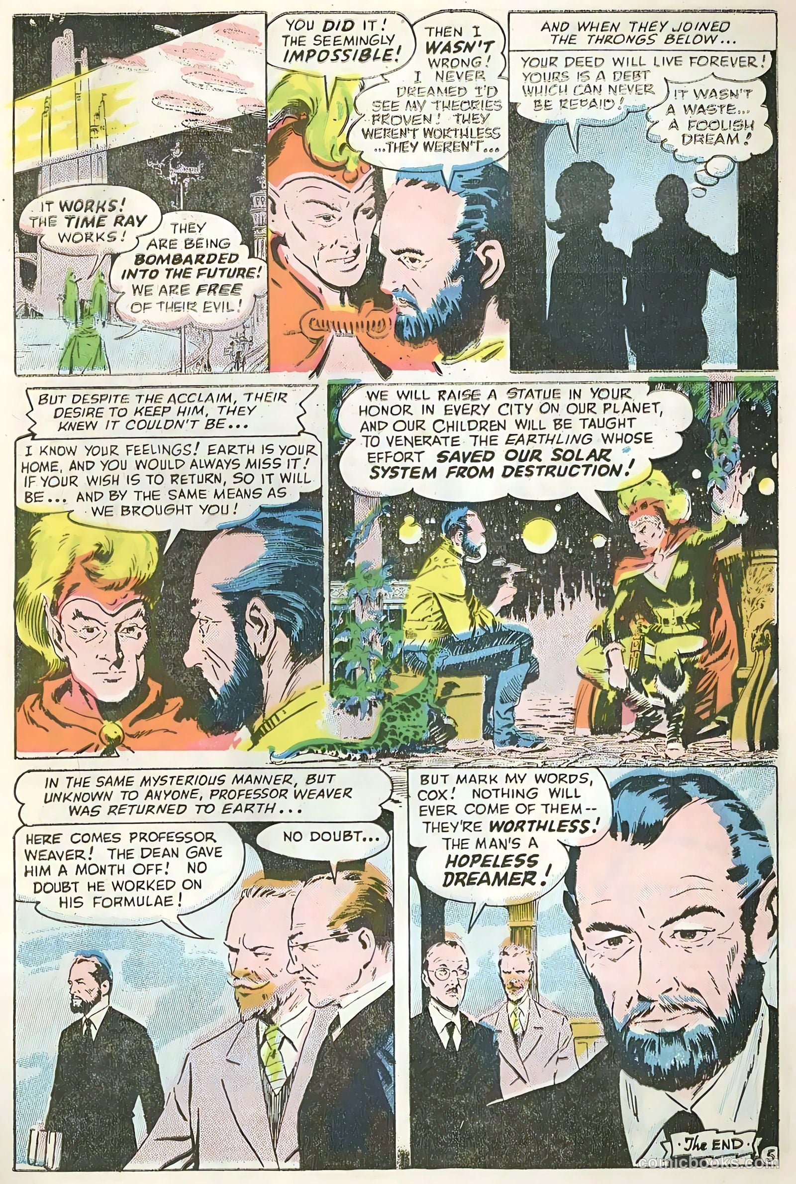Forbidden Worlds #63 (1958) — page 33 of 36