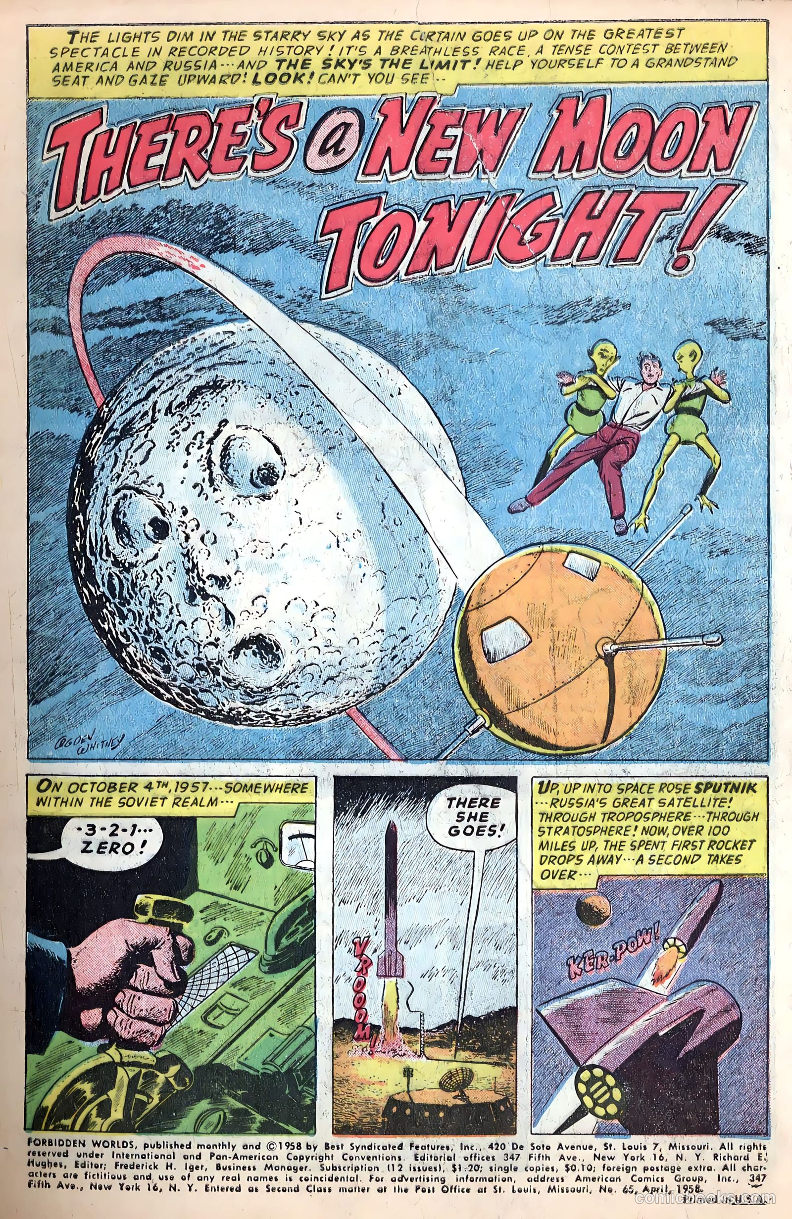 Forbidden Worlds #65 (1958) — page 3 of 36