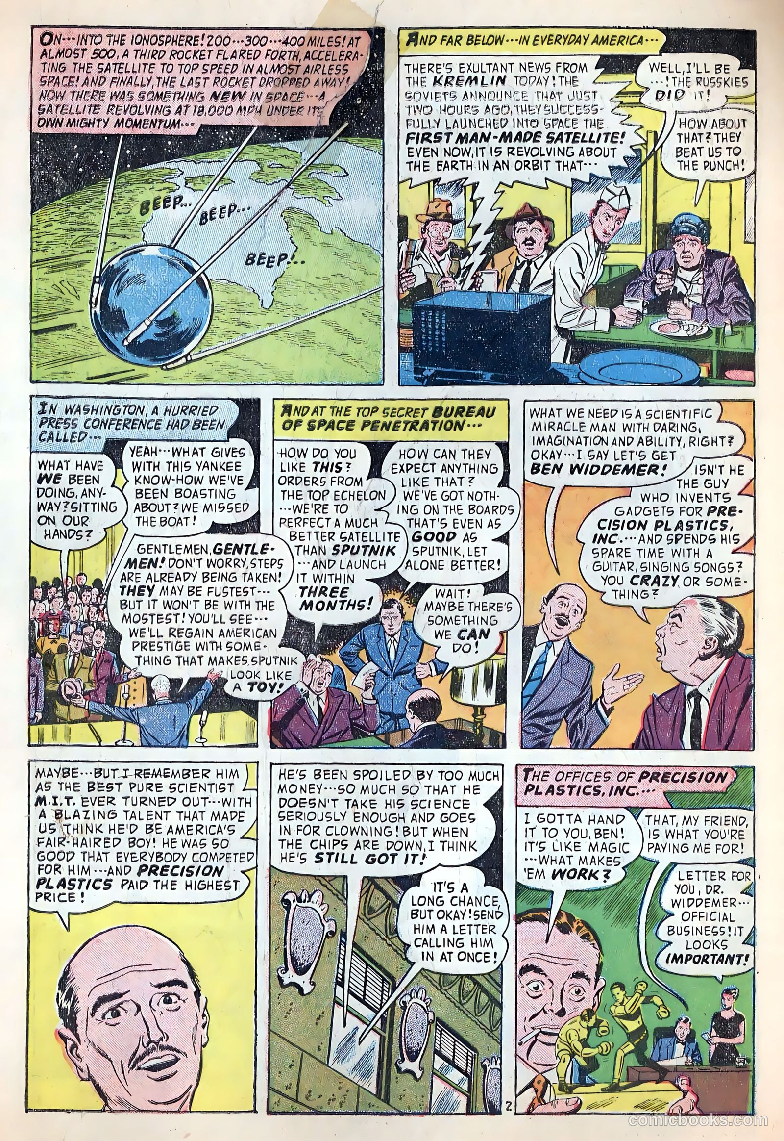Forbidden Worlds #65 (1958) — page 4 of 36