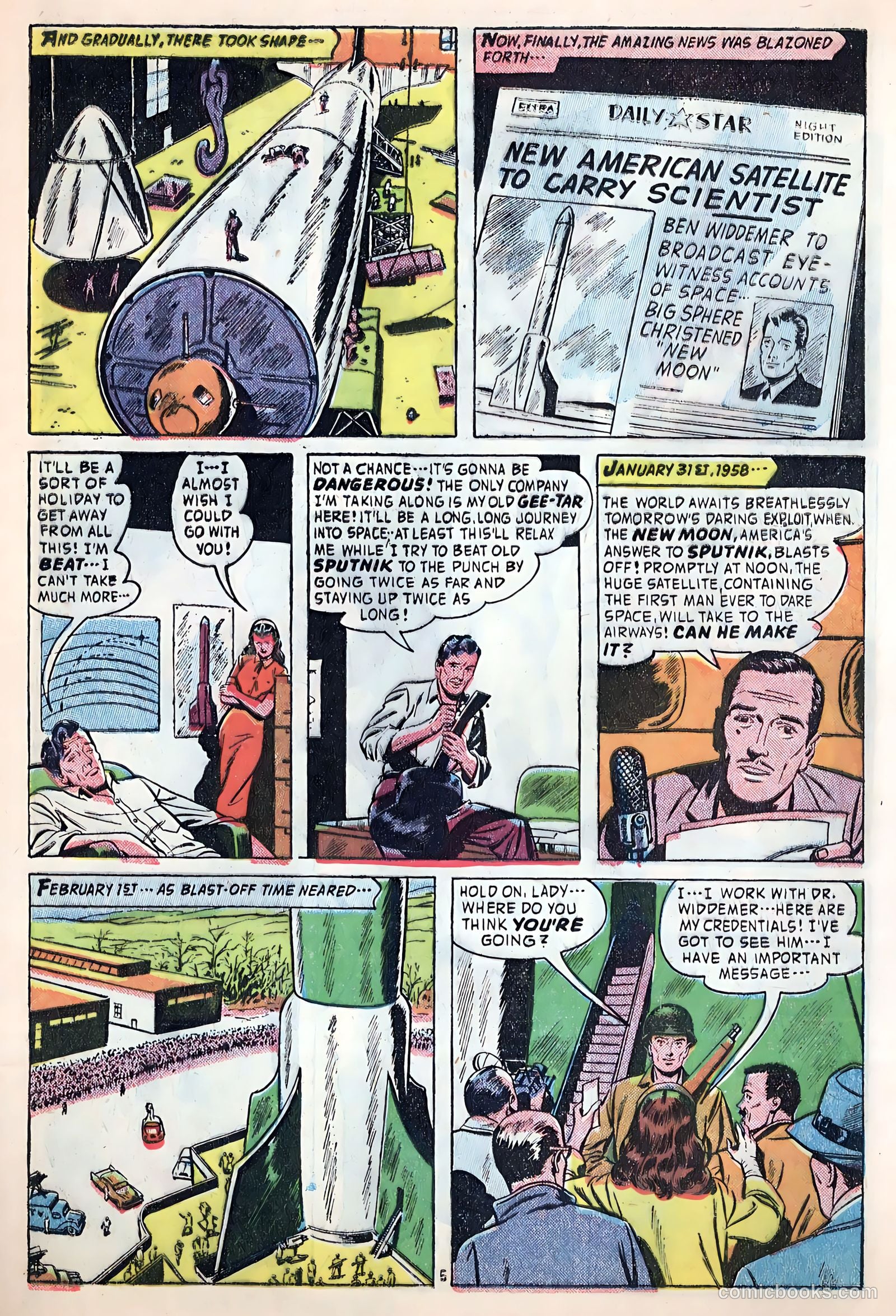 Forbidden Worlds #65 (1958) — page 7 of 36
