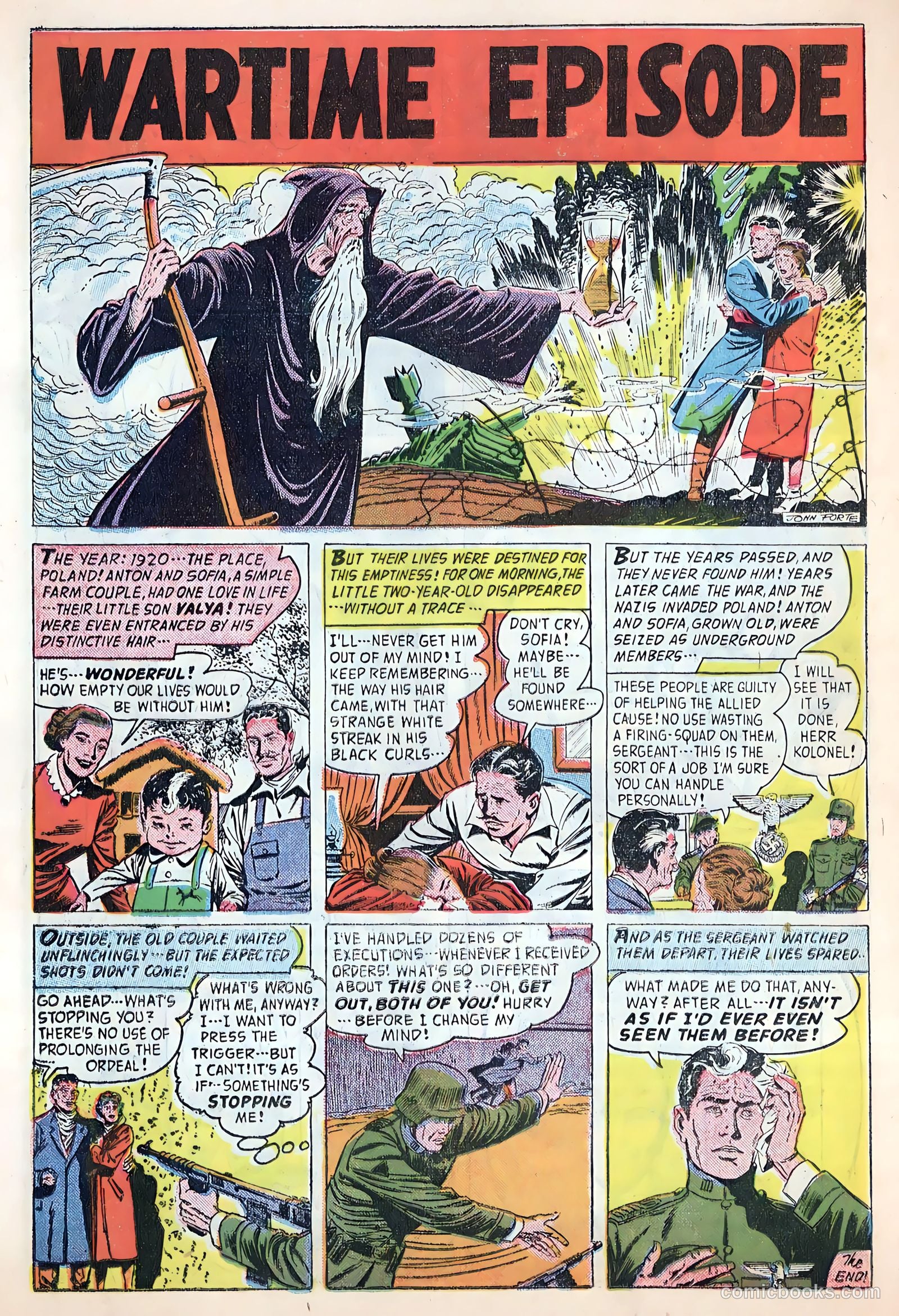 Forbidden Worlds #65 (1958) — page 20 of 36