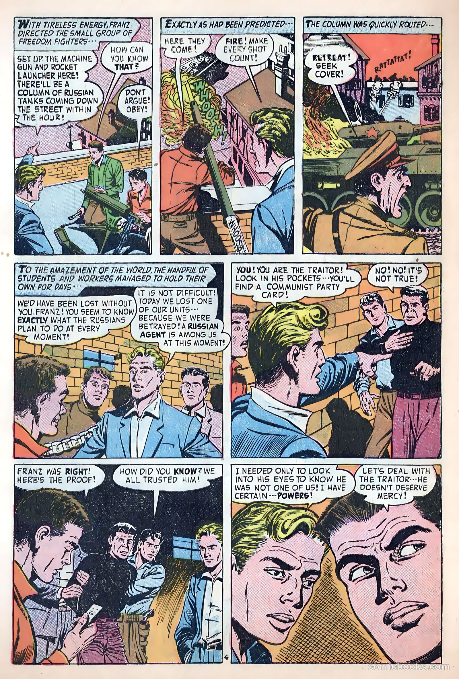 Forbidden Worlds #65 (1958) — page 32 of 36