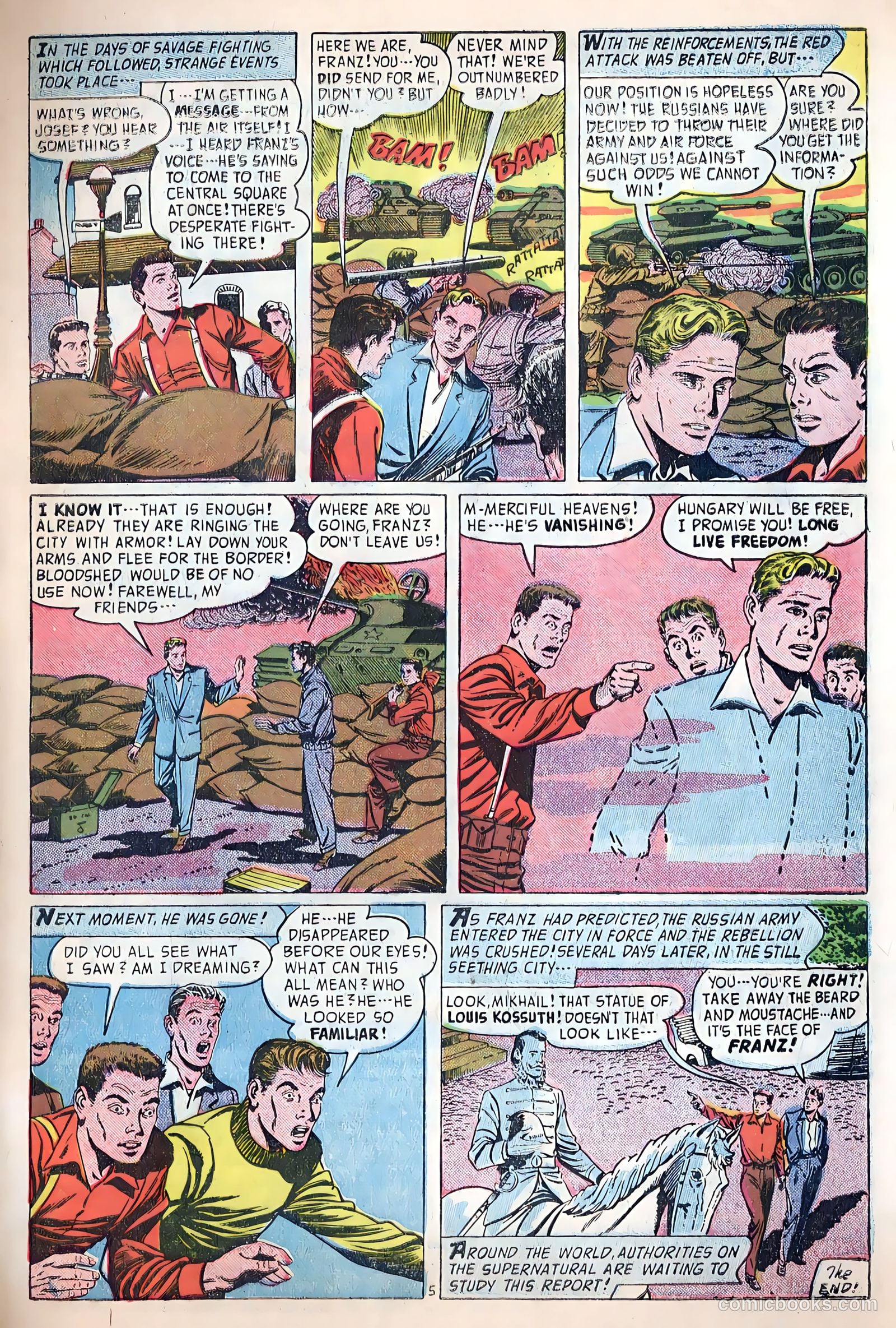 Forbidden Worlds #65 (1958) — page 33 of 36