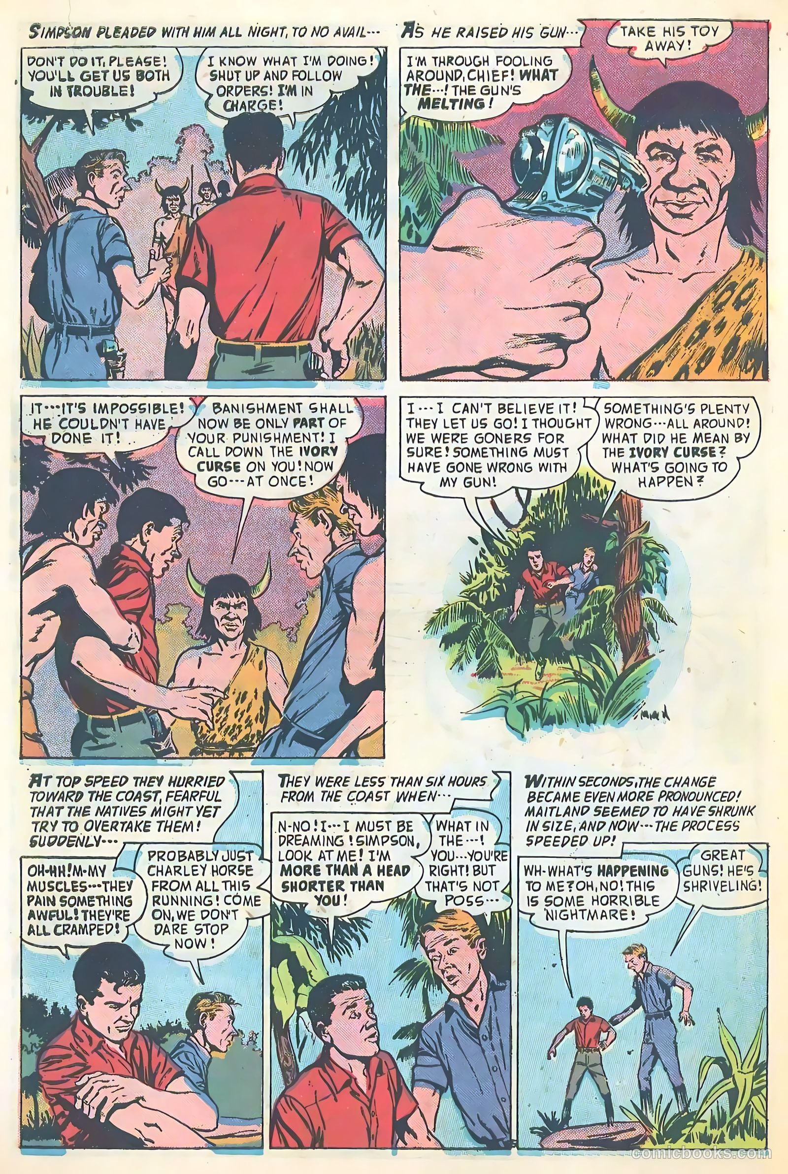 Forbidden Worlds #66 (1958) — page 30 of 36