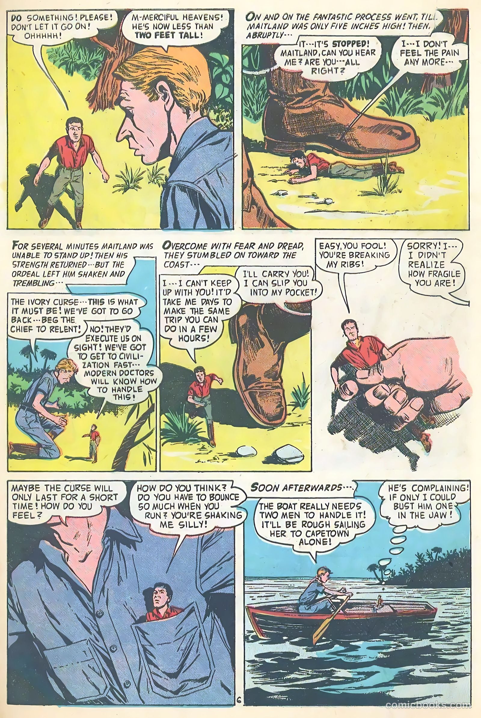 Forbidden Worlds #66 (1958) — page 31 of 36