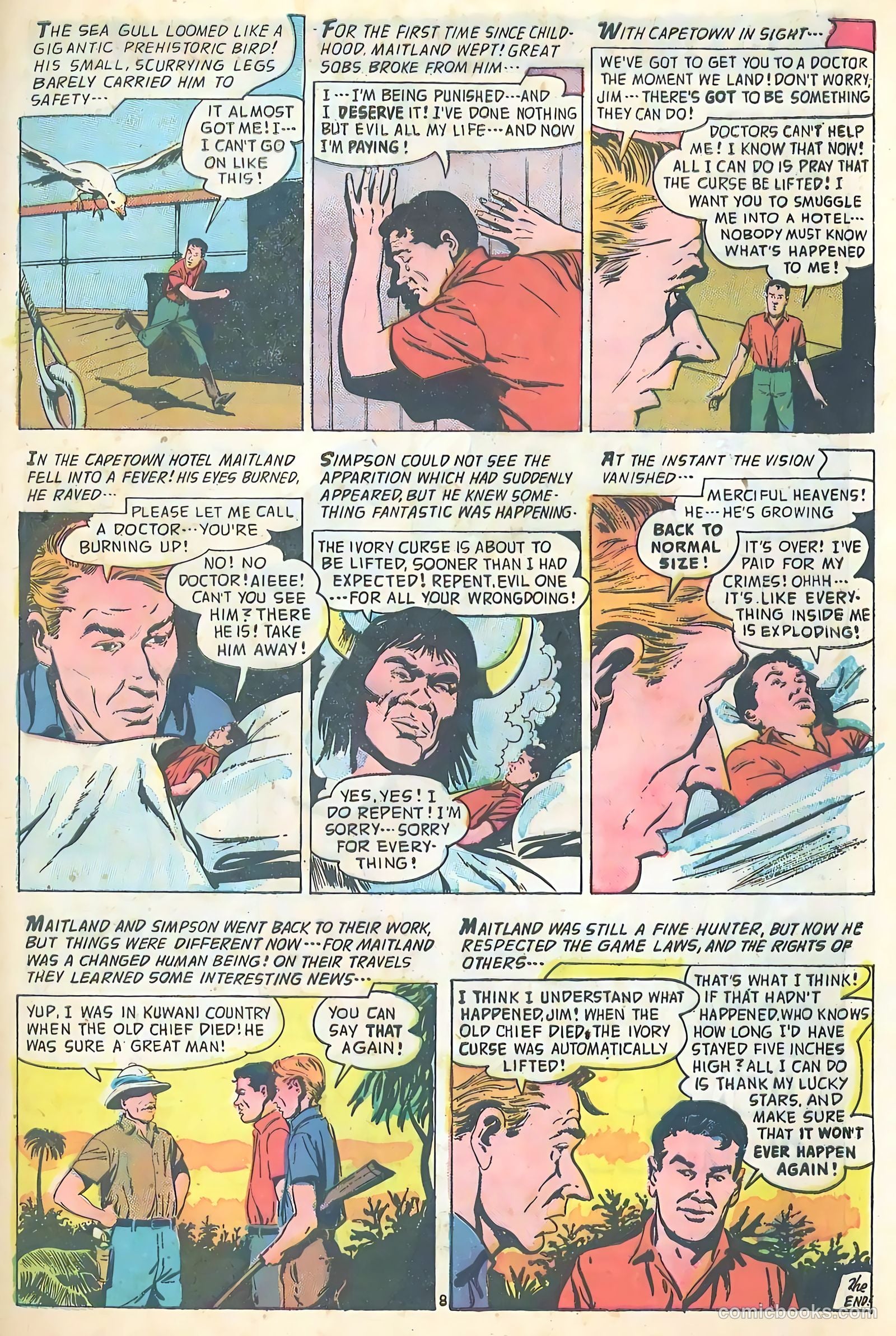 Forbidden Worlds #66 (1958) — page 33 of 36