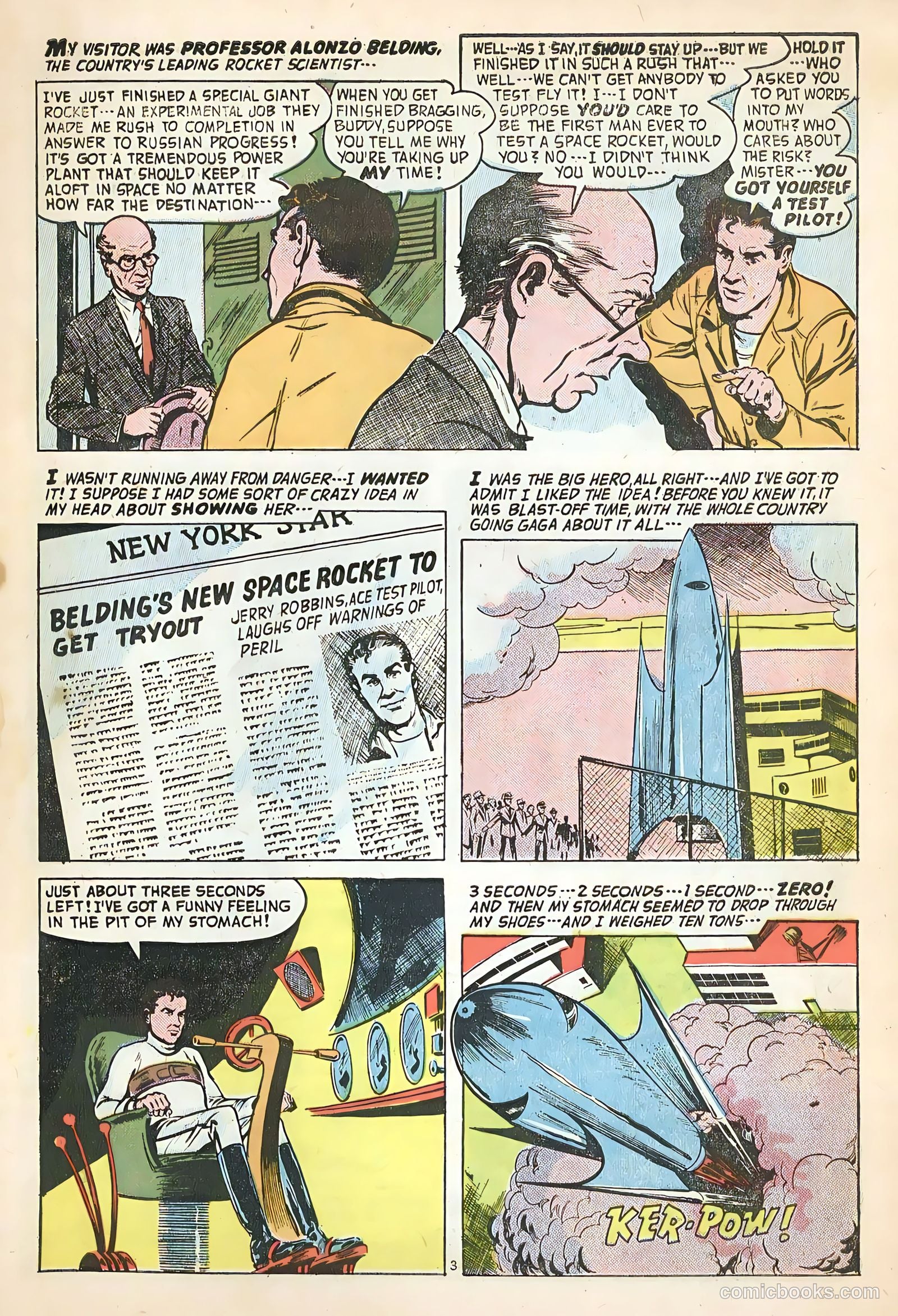 Forbidden Worlds #67 (1958) — page 5 of 36