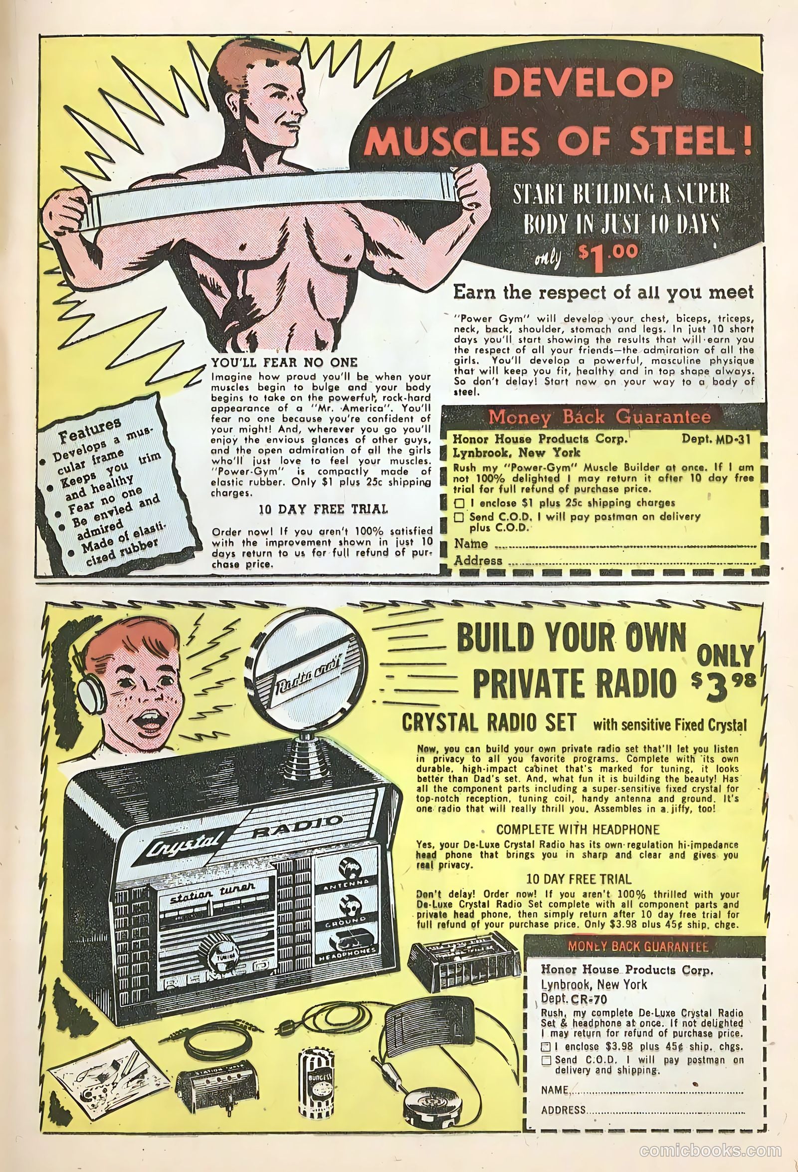 Forbidden Worlds #67 (1958) — page 23 of 36