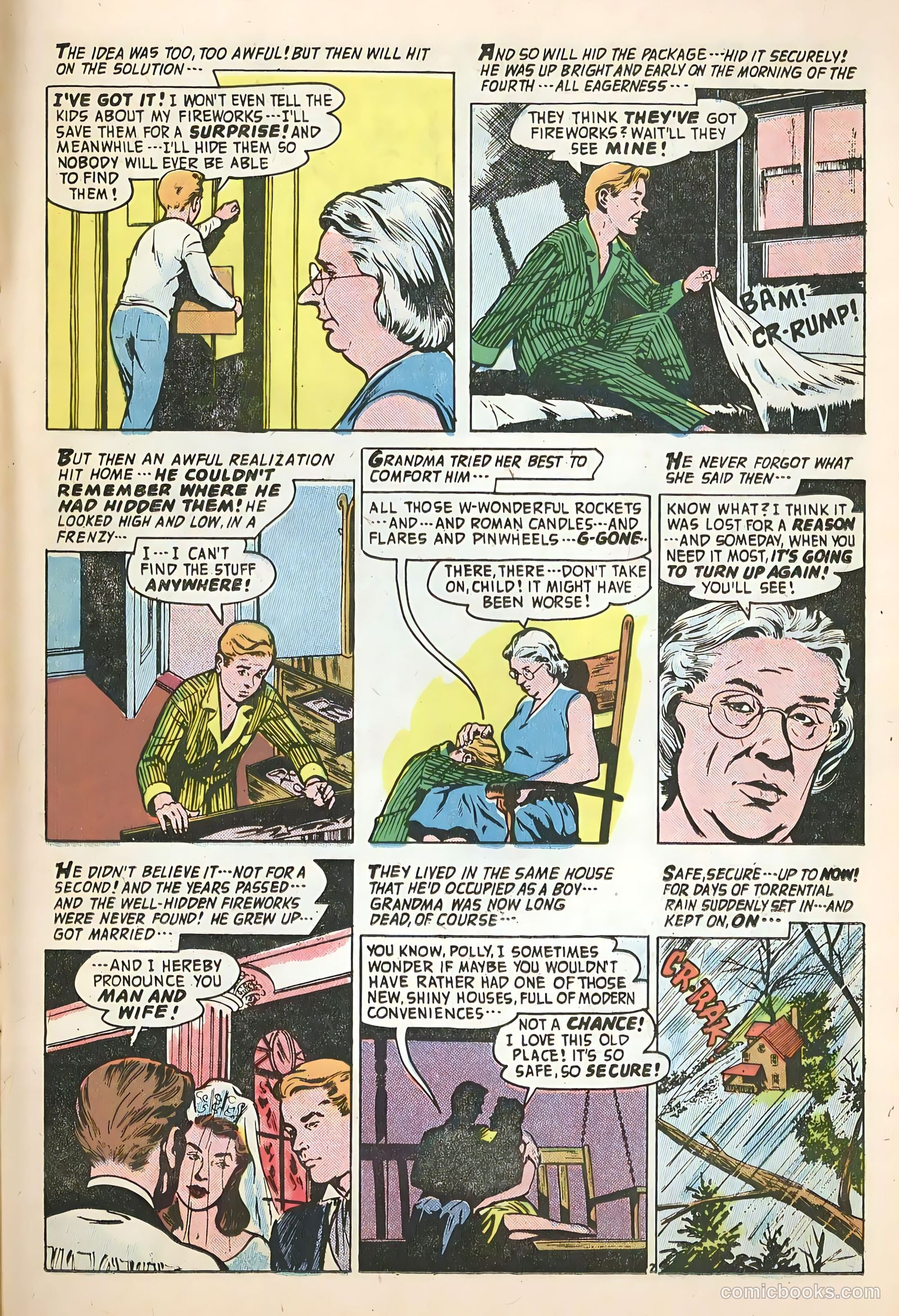 Forbidden Worlds #67 (1958) — page 25 of 36