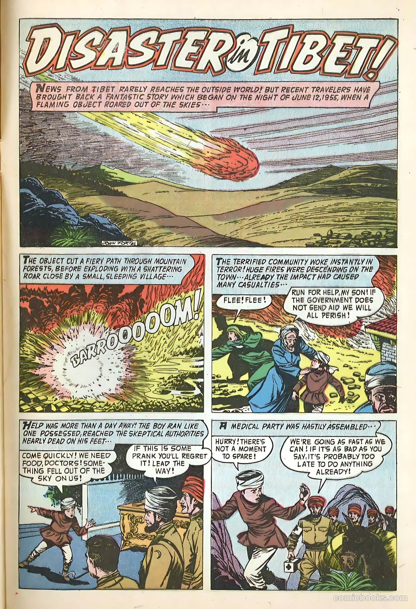 Forbidden Worlds #67 (1958) — page 31 of 36