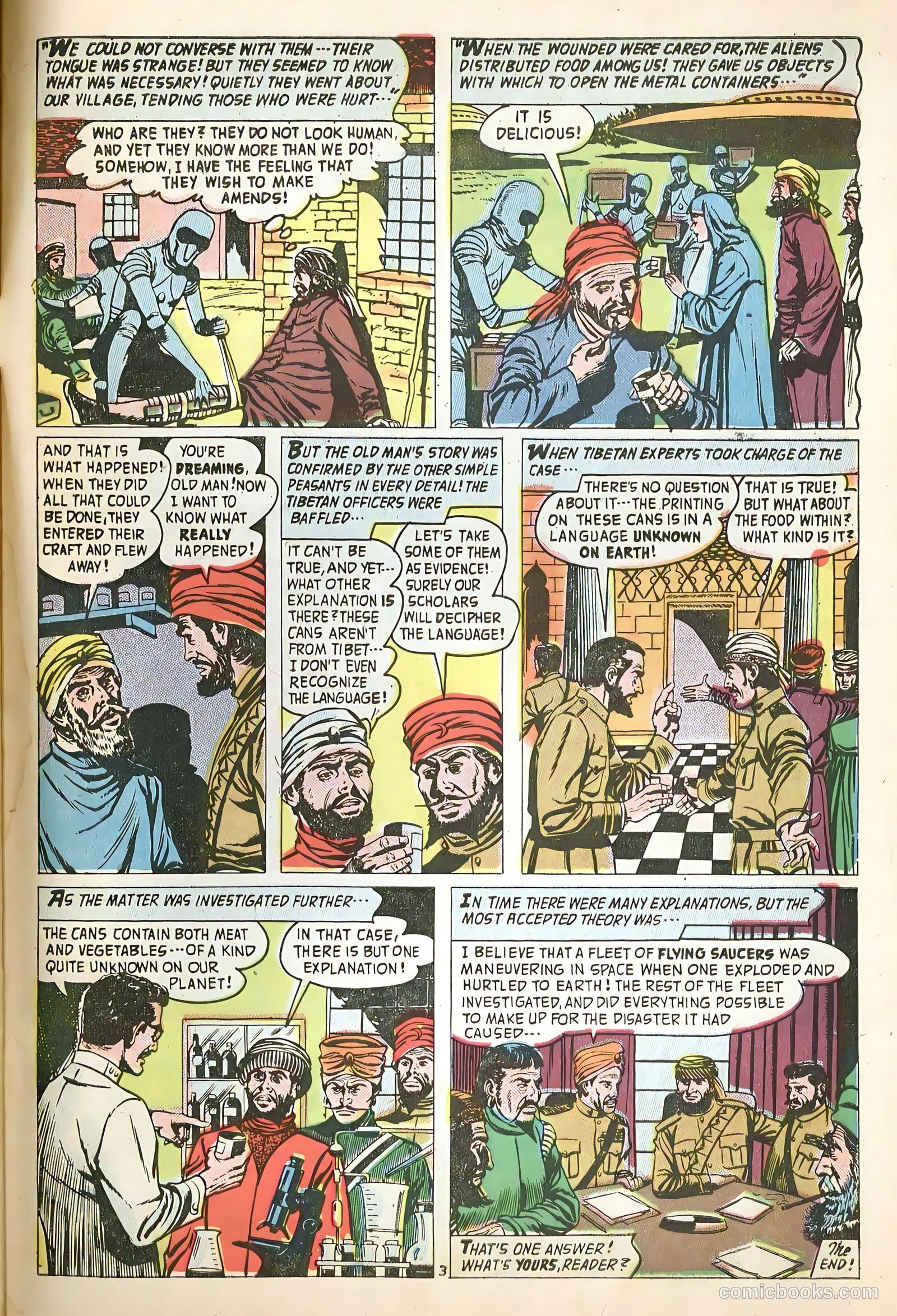 Forbidden Worlds #67 (1958) — page 33 of 36