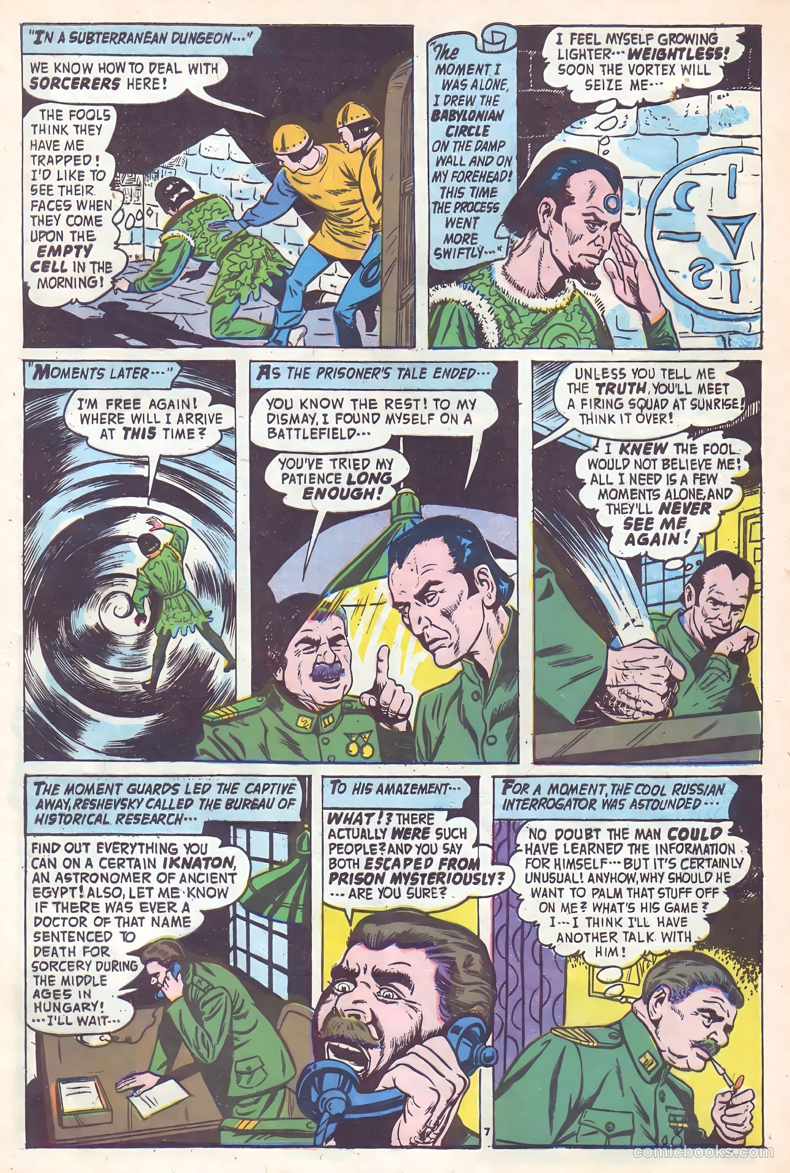 Forbidden Worlds #68 (1958) — page 9 of 36