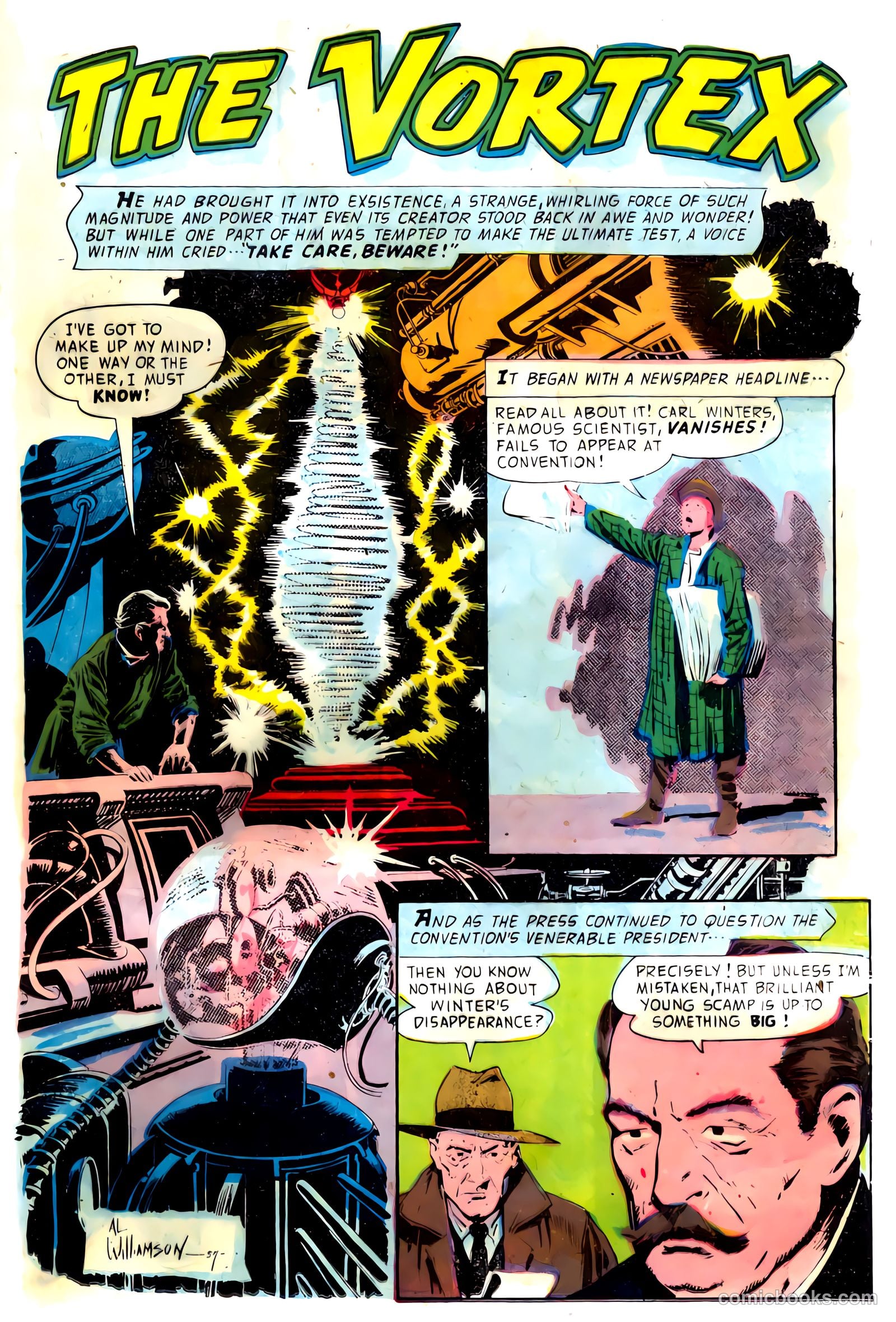 Forbidden Worlds #69 (1958) — page 21 of 36