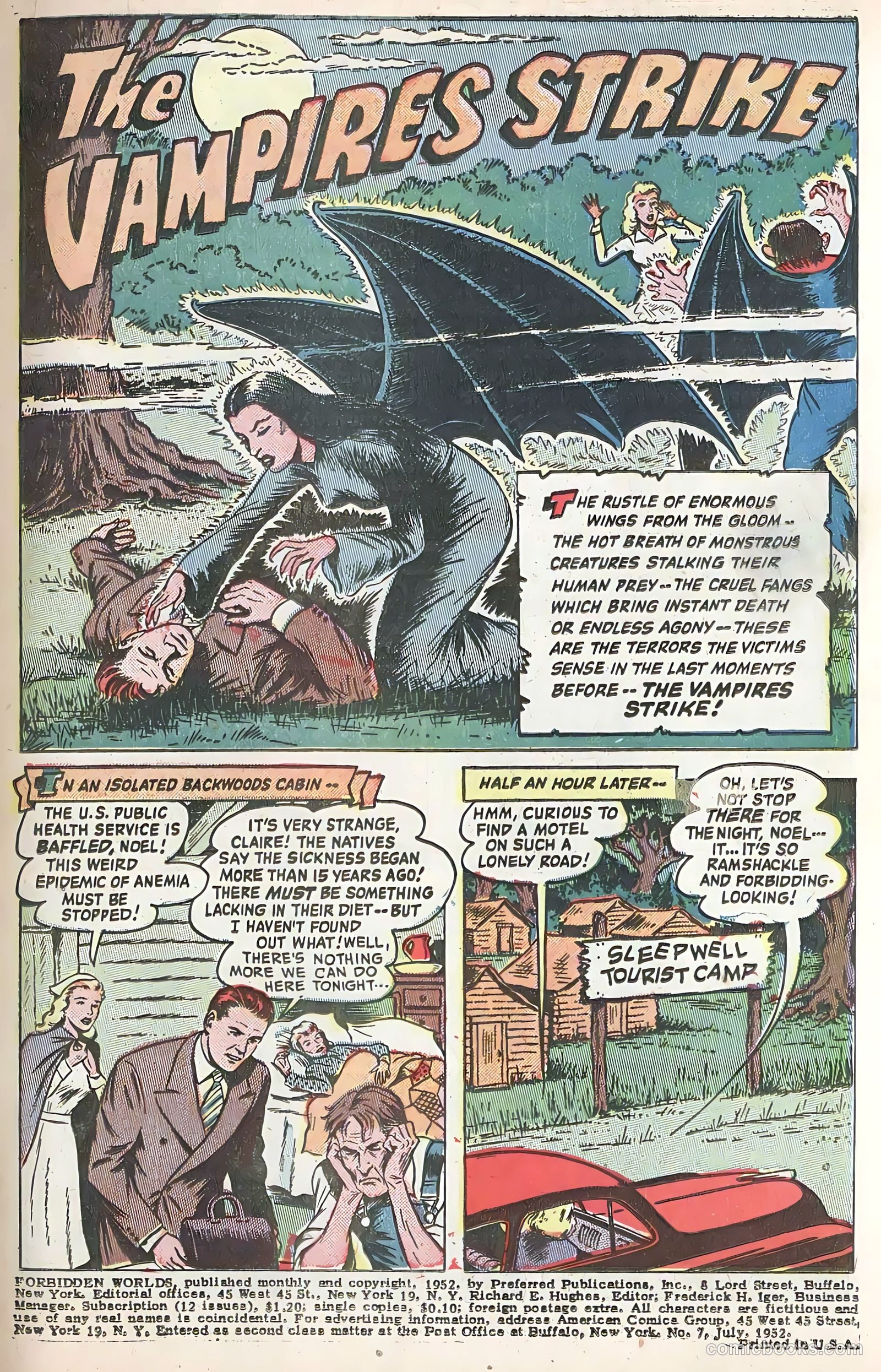 Forbidden Worlds #7 (1952) — page 3 of 44