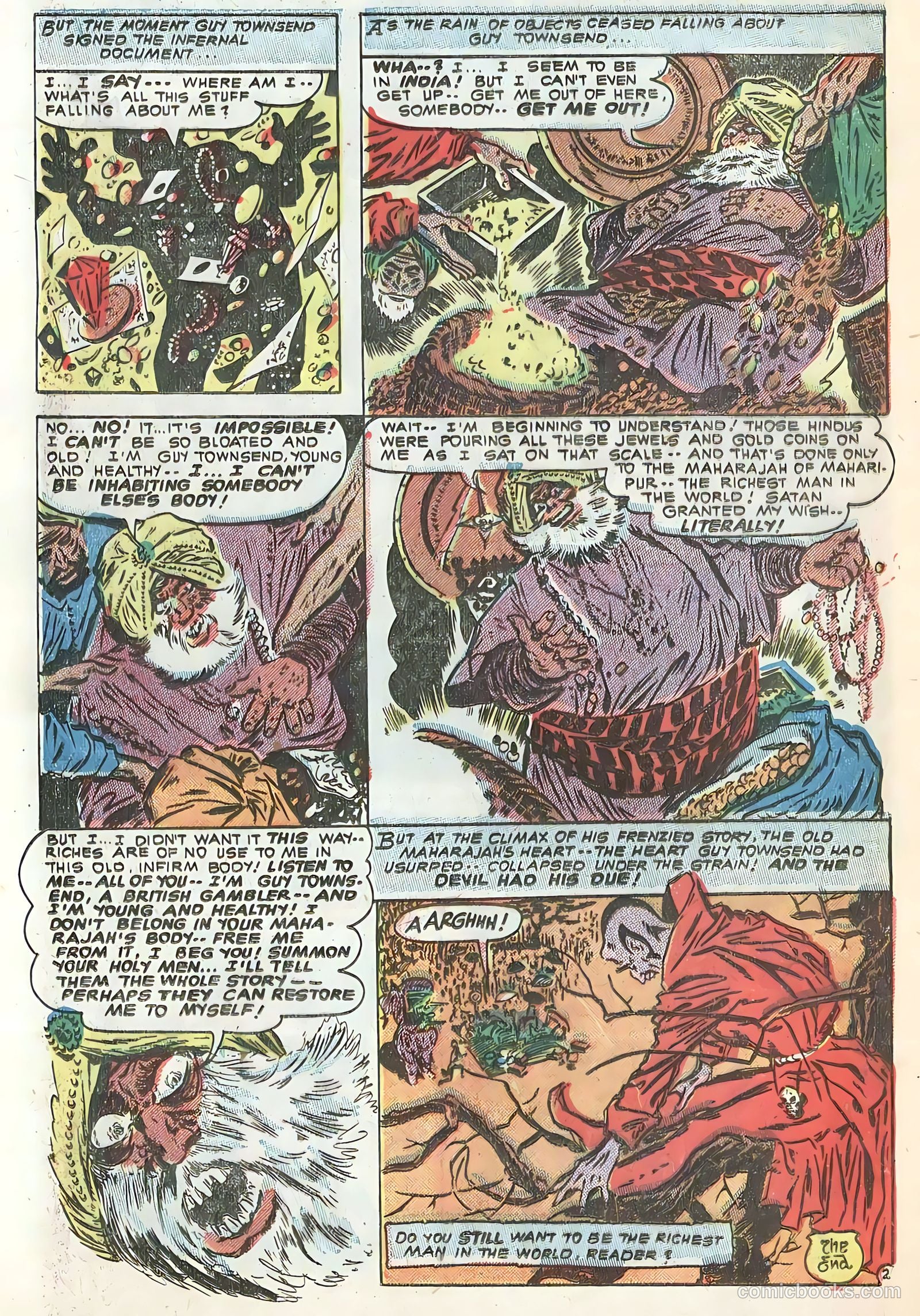Forbidden Worlds #7 (1952) — page 34 of 44