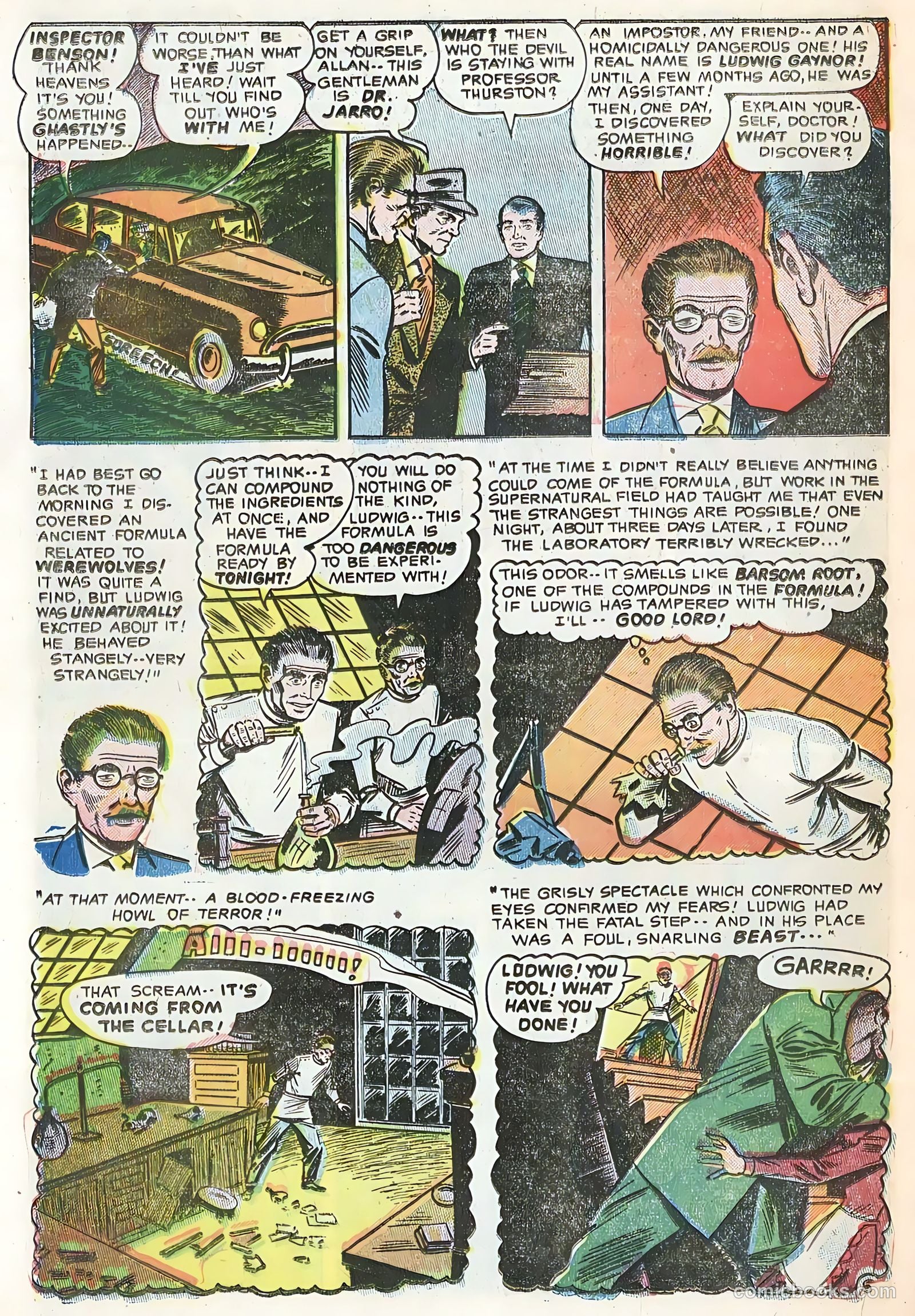 Forbidden Worlds #7 (1952) — page 40 of 44