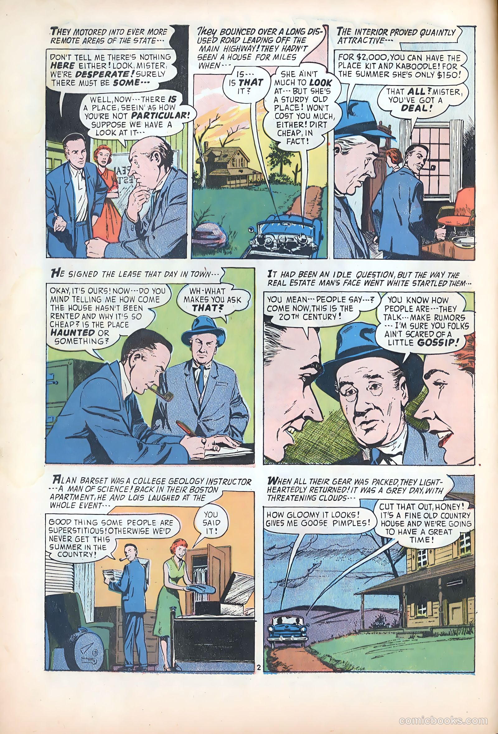 Forbidden Worlds #70 (1958) — page 4 of 36