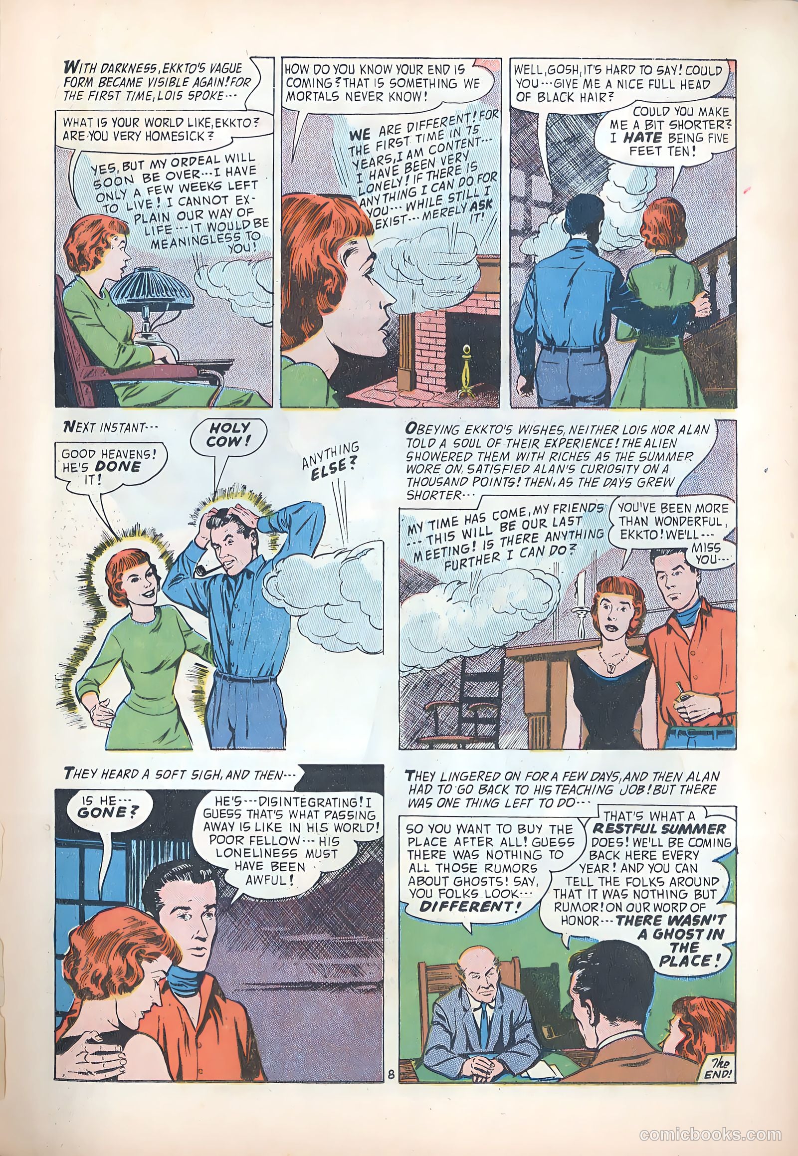 Forbidden Worlds #70 (1958) — page 11 of 36