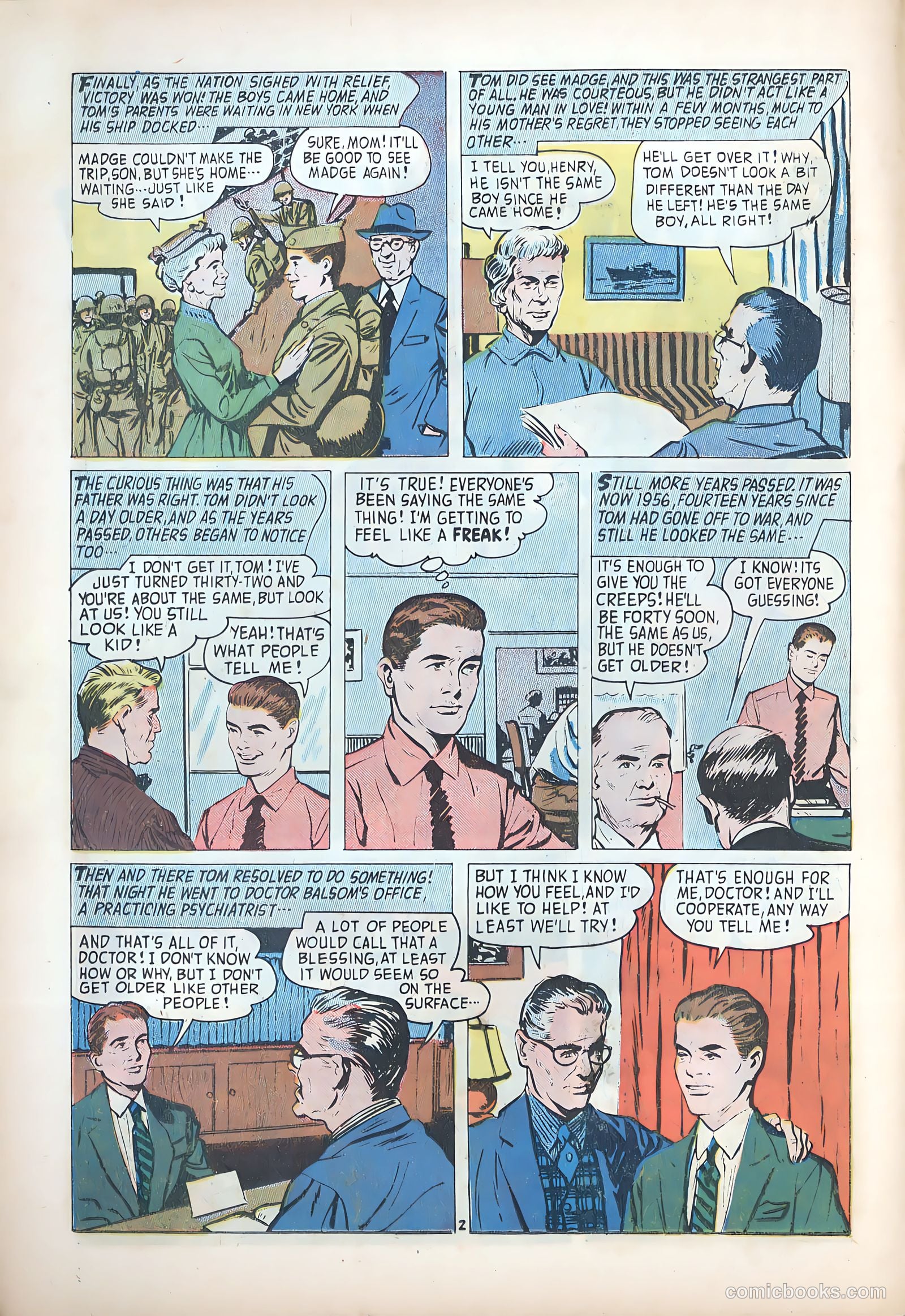 Forbidden Worlds #70 (1958) — page 14 of 36