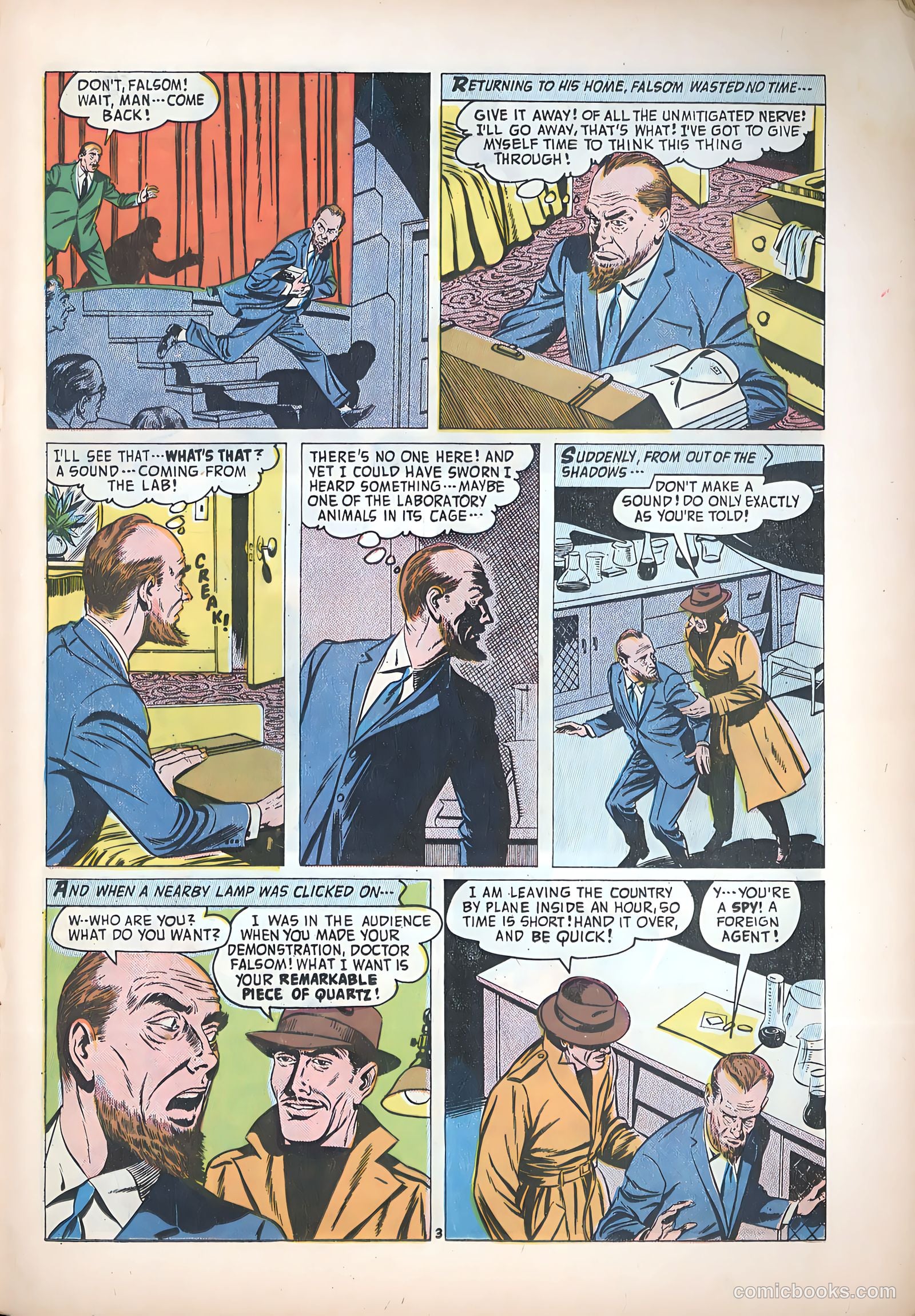 Forbidden Worlds #70 (1958) — page 21 of 36