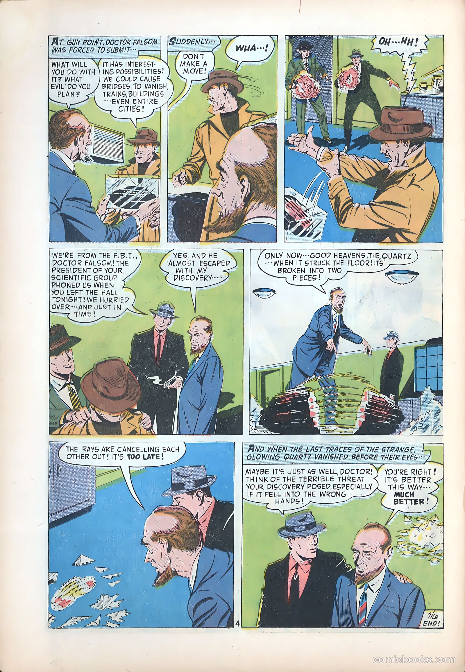 Forbidden Worlds #70 (1958) — page 22 of 36