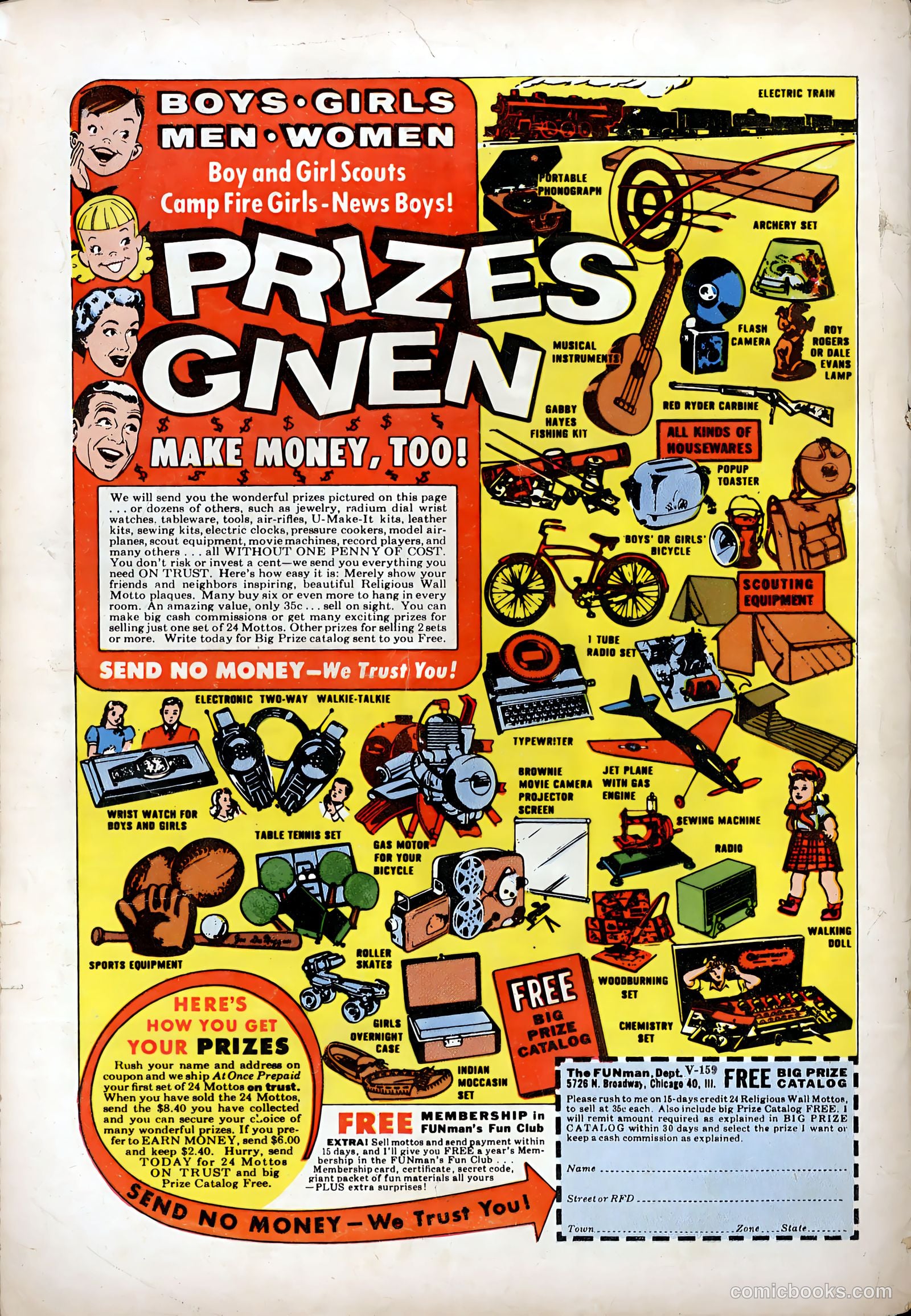 Forbidden Worlds #70 (1958) — page 36 of 36
