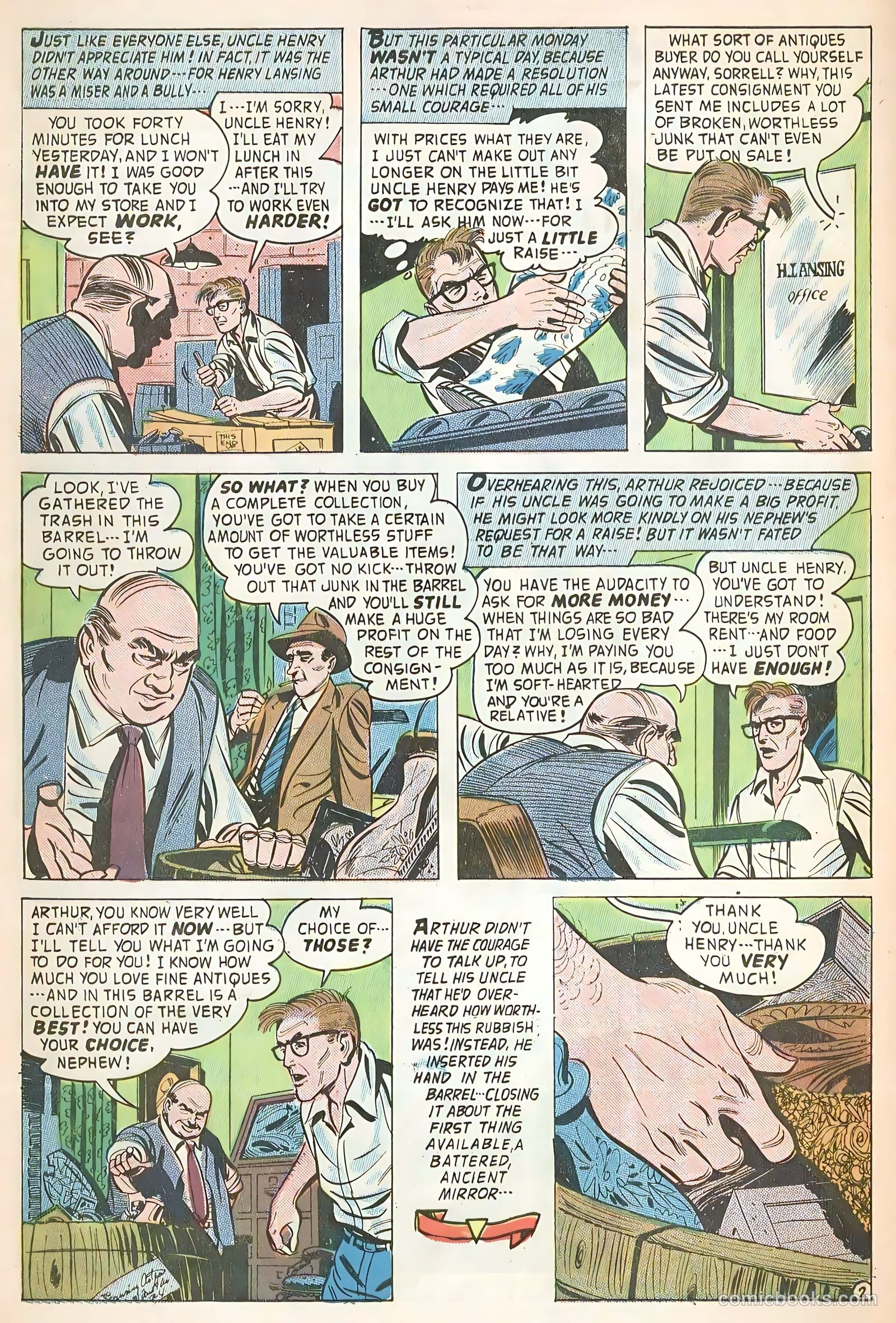 Forbidden Worlds #71 (1958) — page 4 of 36