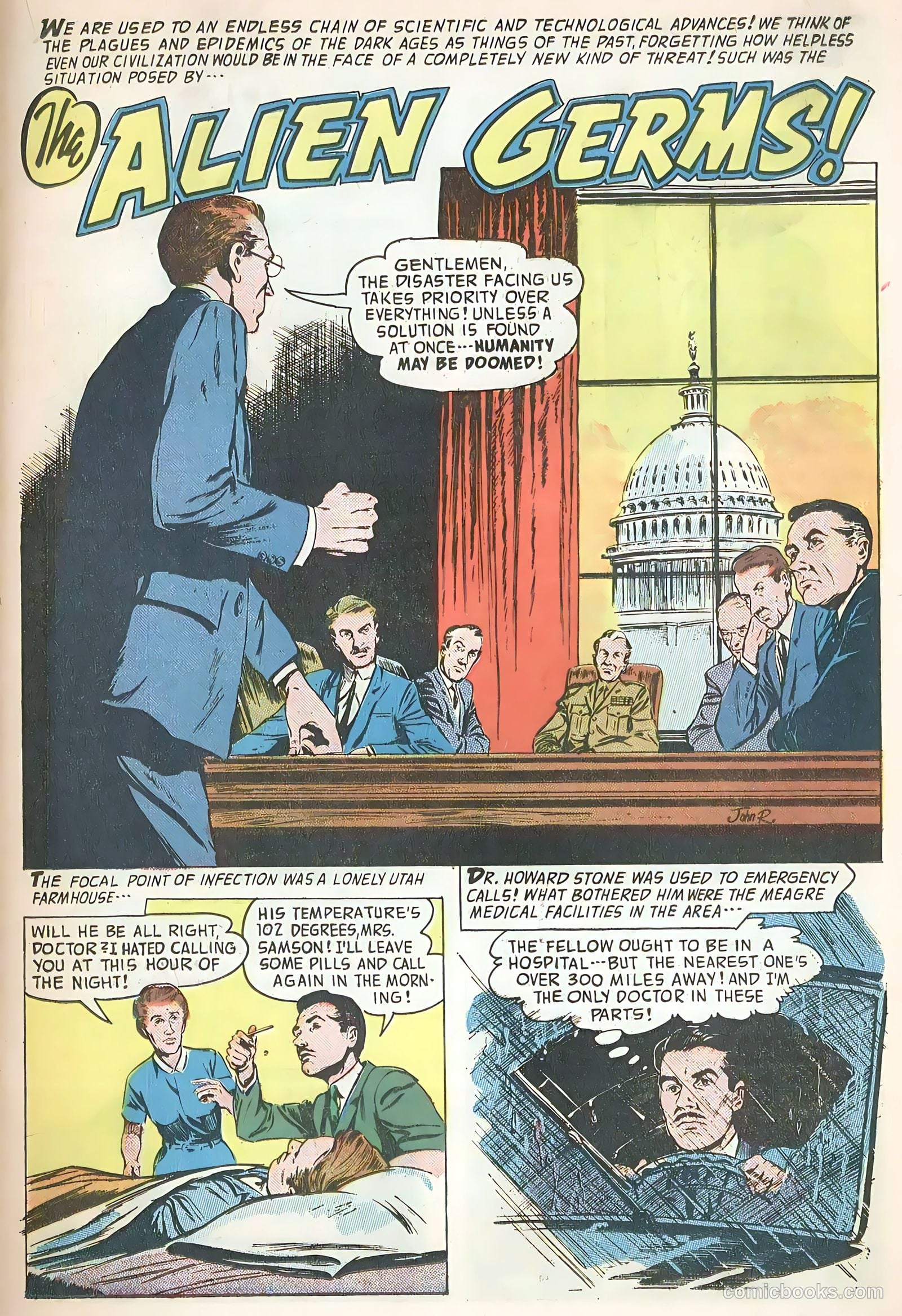Forbidden Worlds #71 (1958) — page 19 of 36