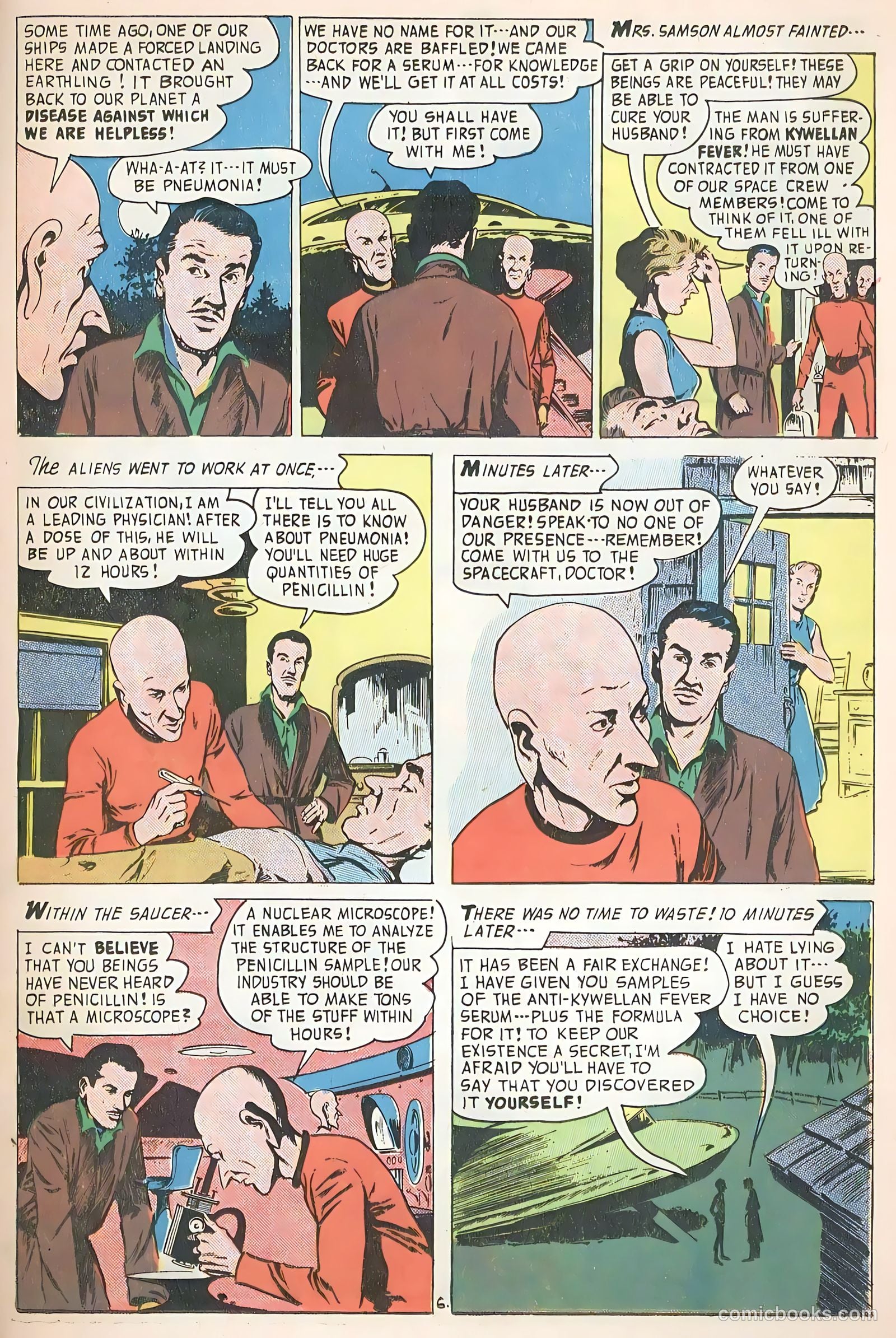 Forbidden Worlds #71 (1958) — page 25 of 36