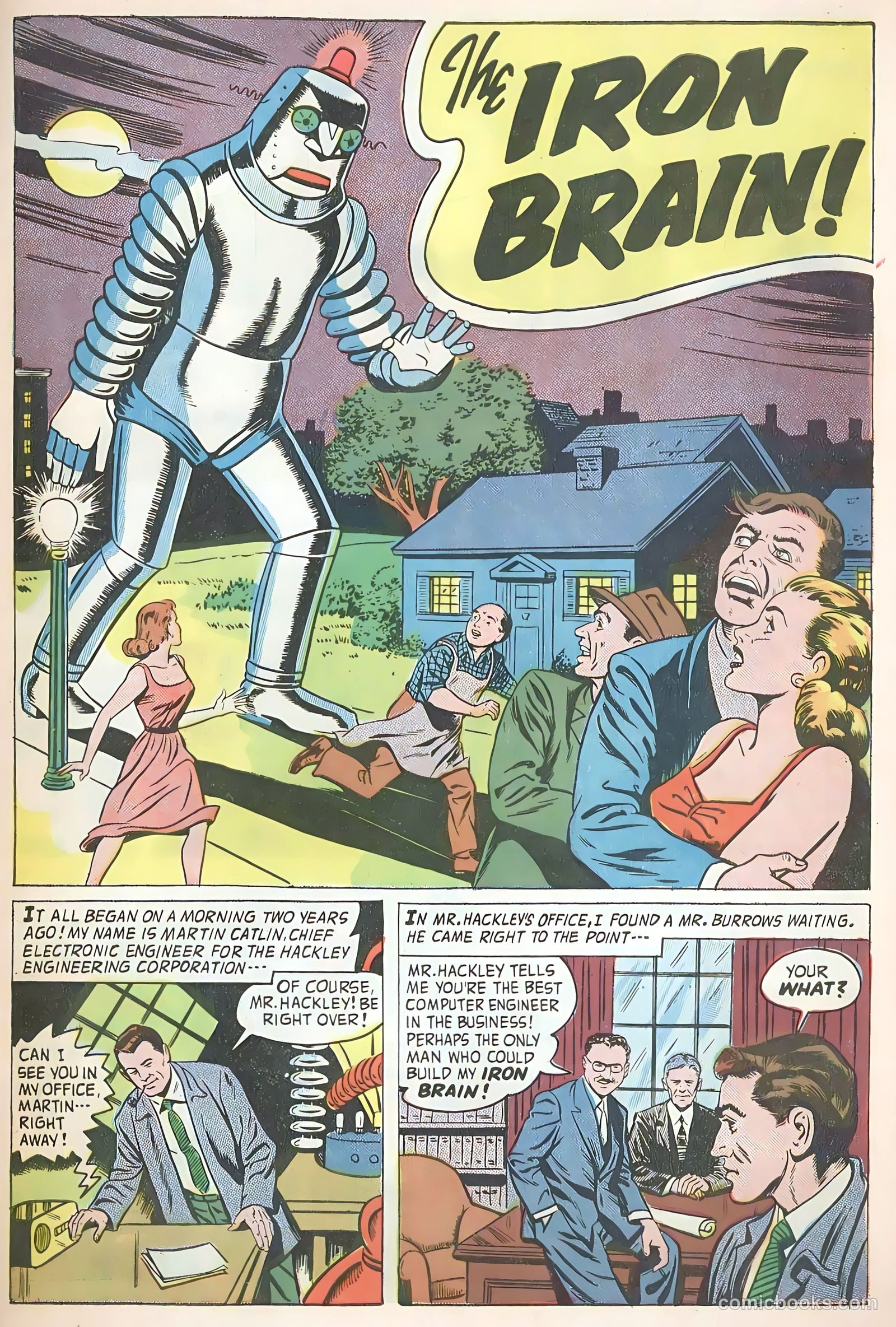 Forbidden Worlds #71 (1958) — page 27 of 36