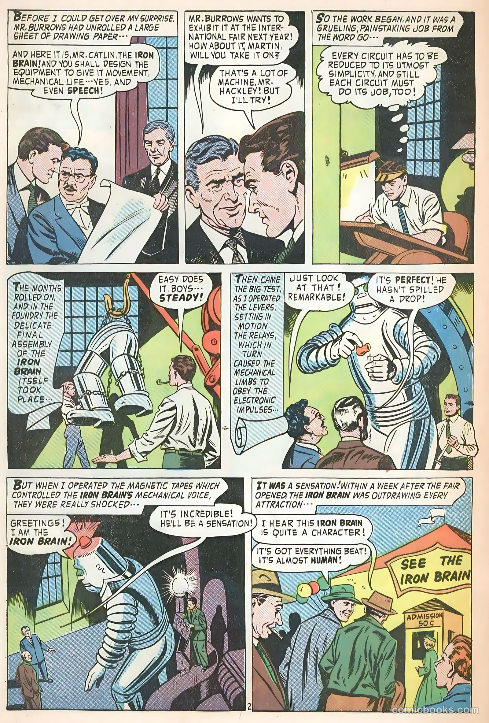 Forbidden Worlds #71 (1958) — page 28 of 36