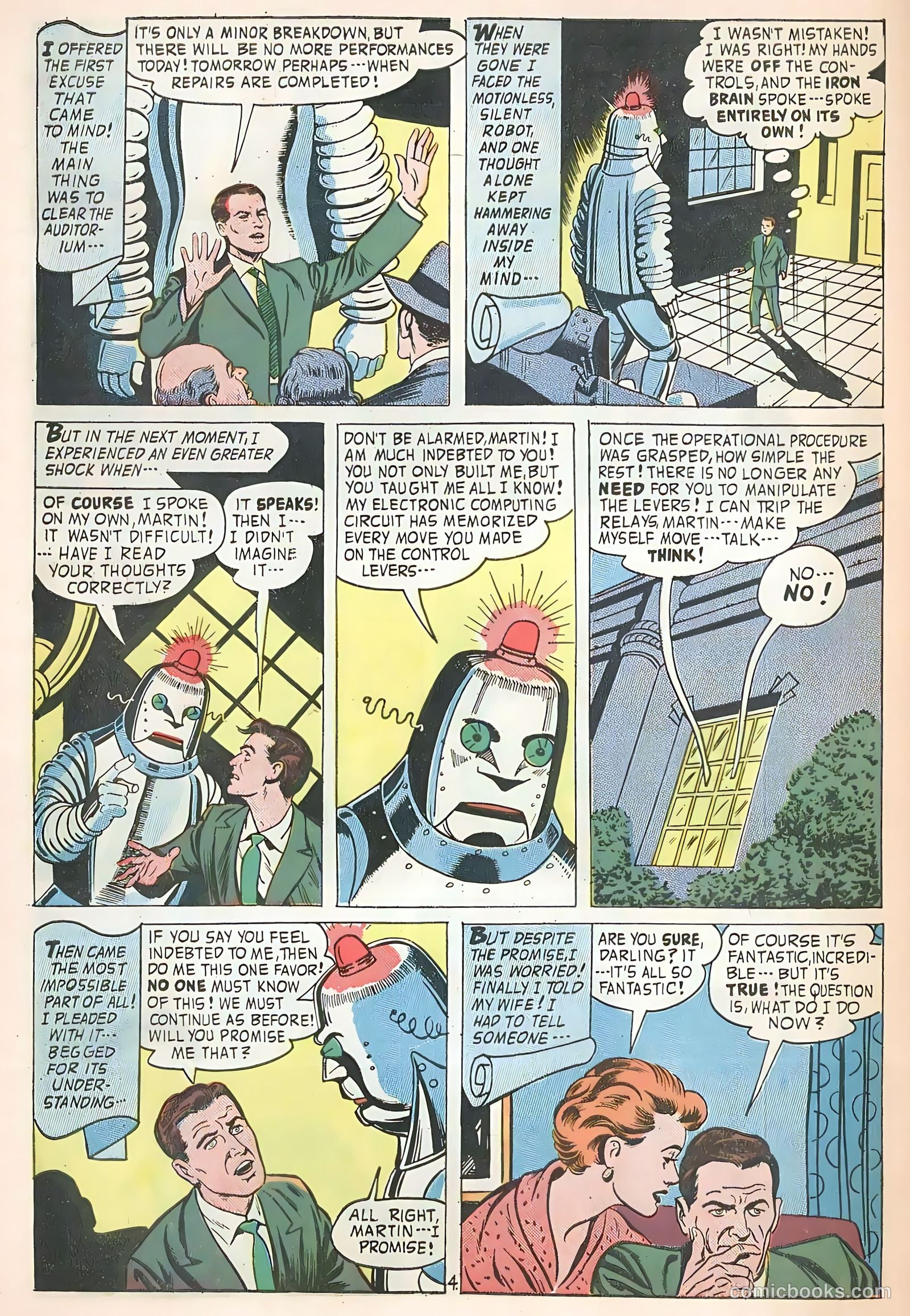Forbidden Worlds #71 (1958) — page 30 of 36